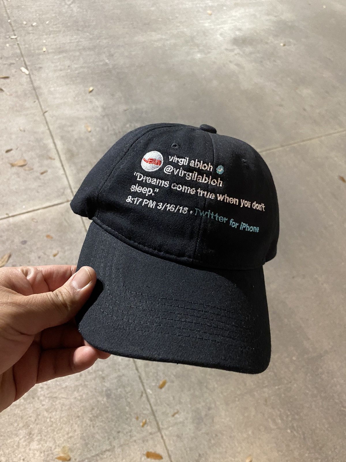 Other Virgil Abloh Tweet Hat Lucien Clarke Dad Hat Size ONE SIZE - 1 Thumbnail