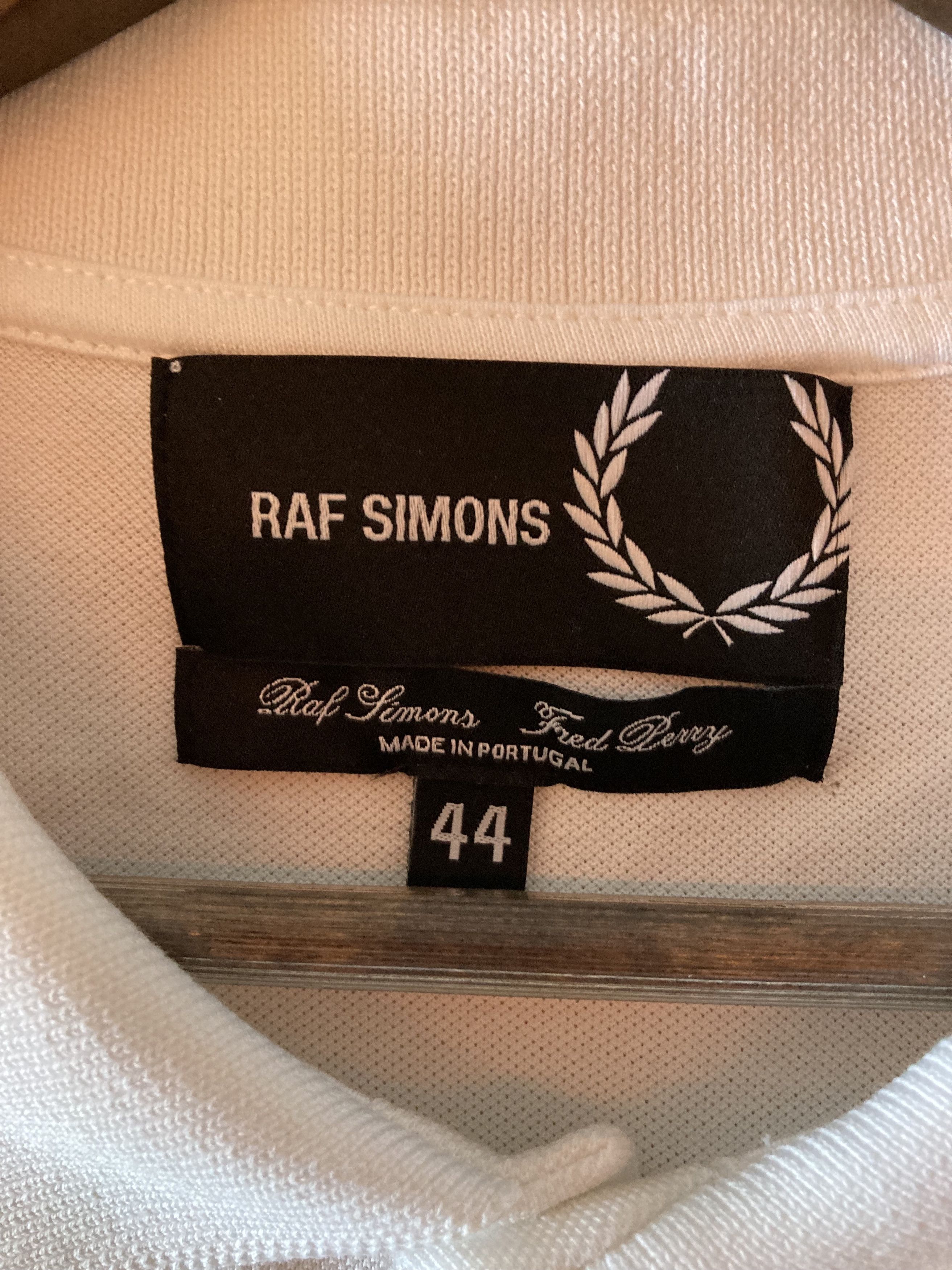 Fred Perry × Raf Simons Embroidered Polo Shirt Size US XL / EU 56 / 4 - 3 Thumbnail
