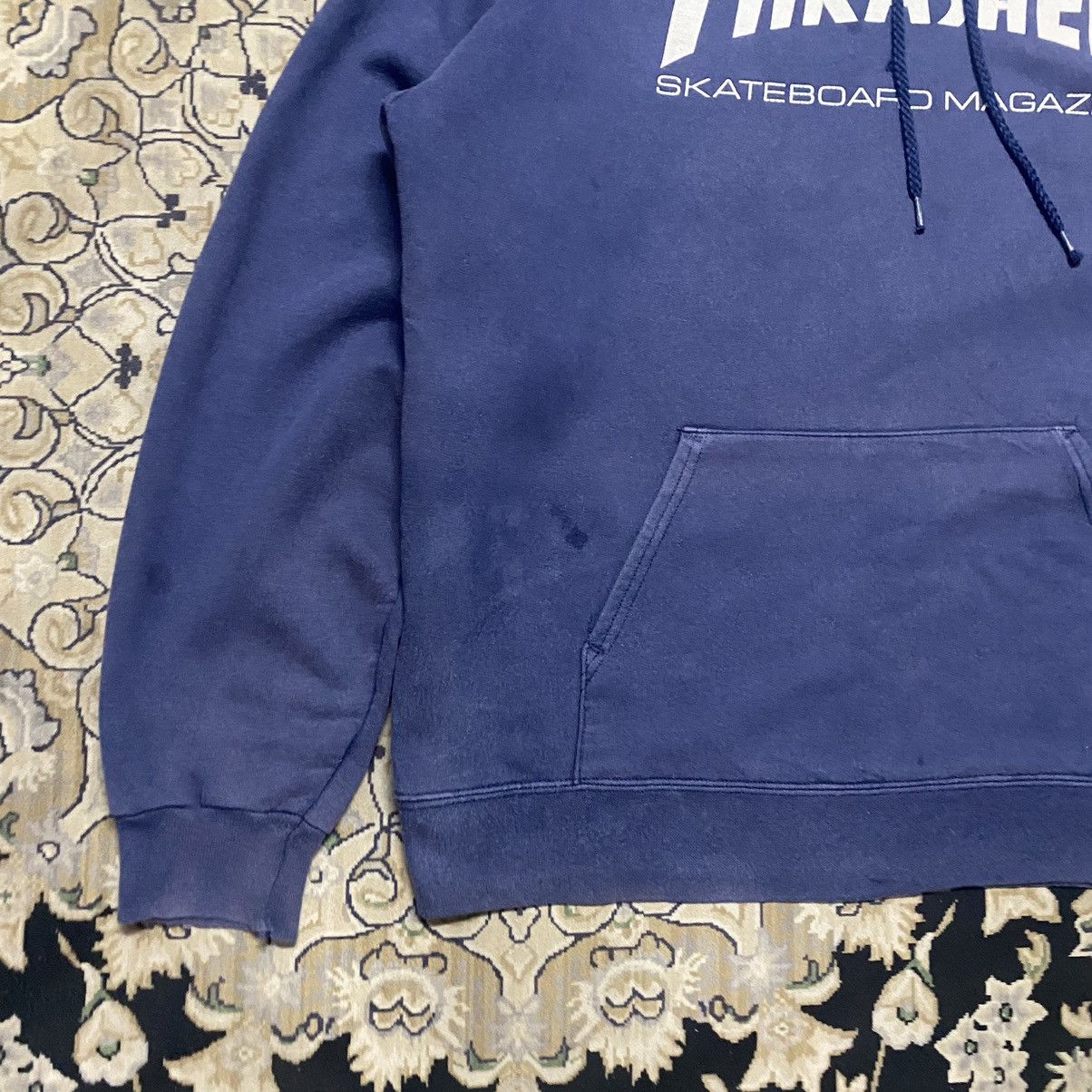 Thrasher Vintage 90s Thrasher Hoodie Sunfaded Size US M / EU 48-50 / 2 - 5 Thumbnail