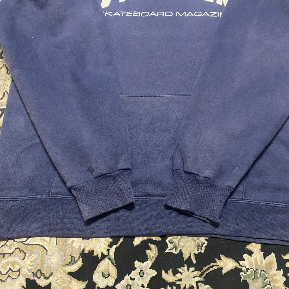 Thrasher Vintage 90s Thrasher Hoodie Sunfaded Size US M / EU 48-50 / 2 - 15 Thumbnail