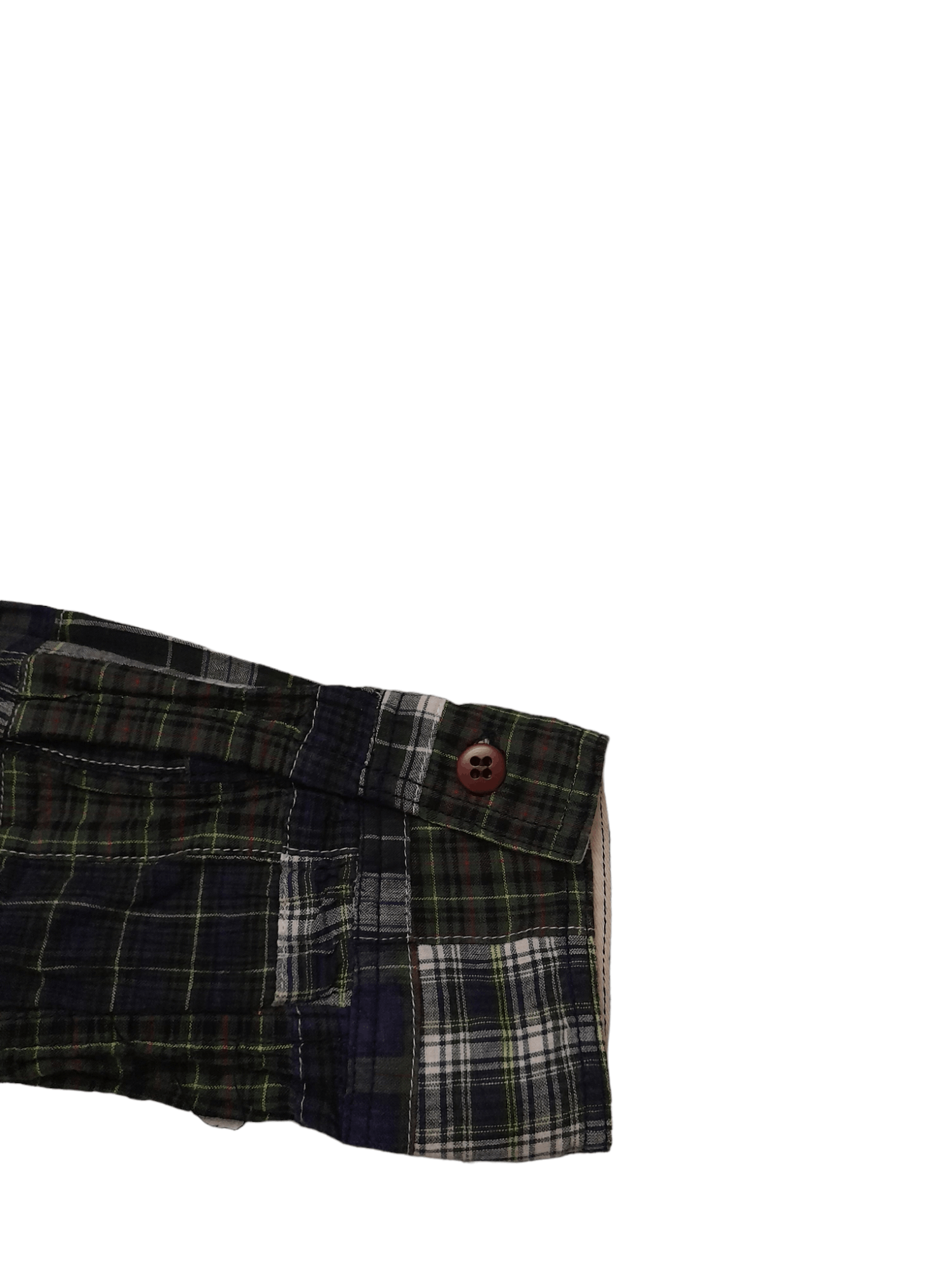 Eternal ETERNAL Japan Patchwork Shirt Hoodie (E772) Size US M / EU 48-50 / 2 - 7 Thumbnail