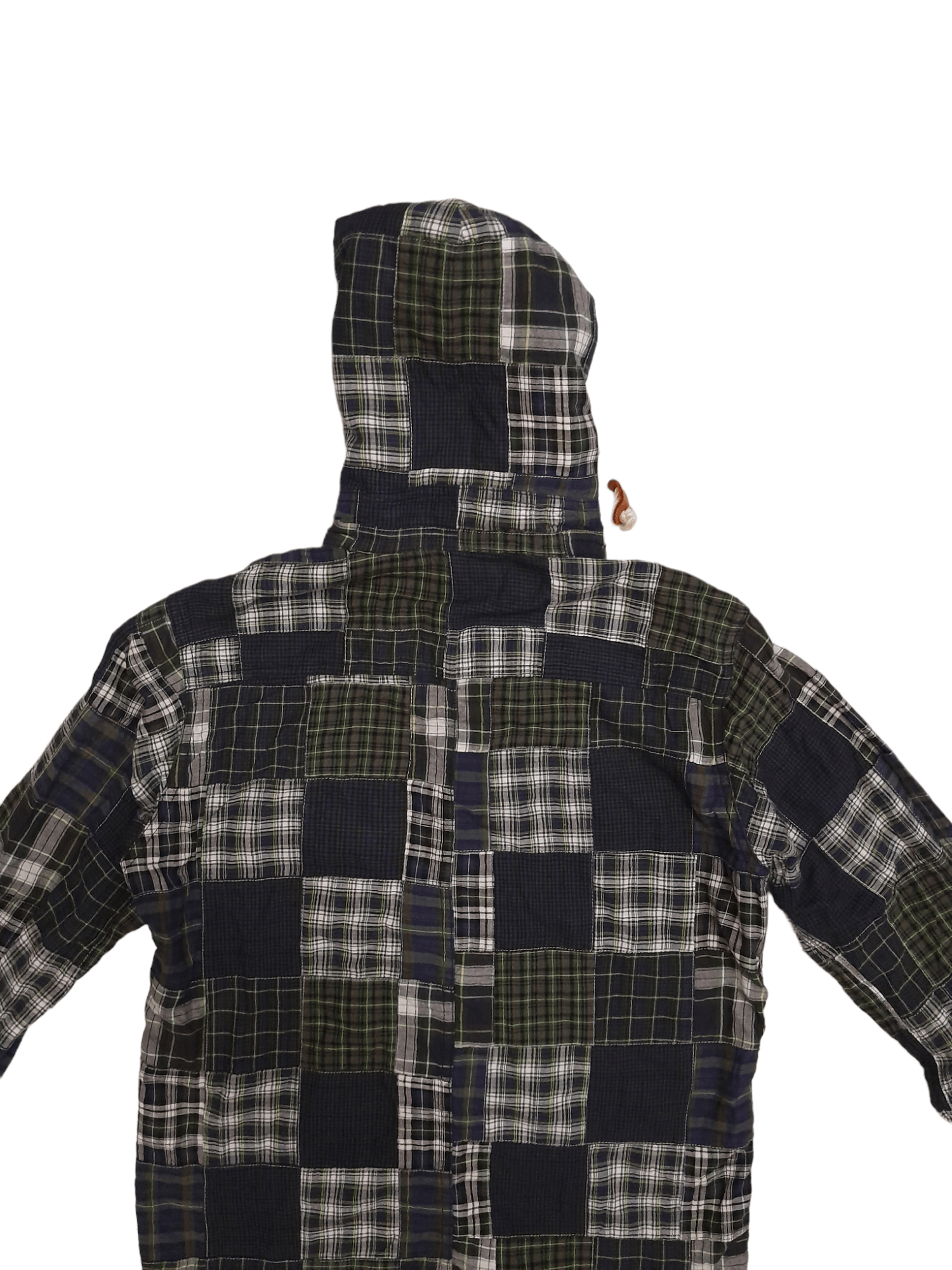Eternal ETERNAL Japan Patchwork Shirt Hoodie (E772) Size US M / EU 48-50 / 2 - 6 Thumbnail