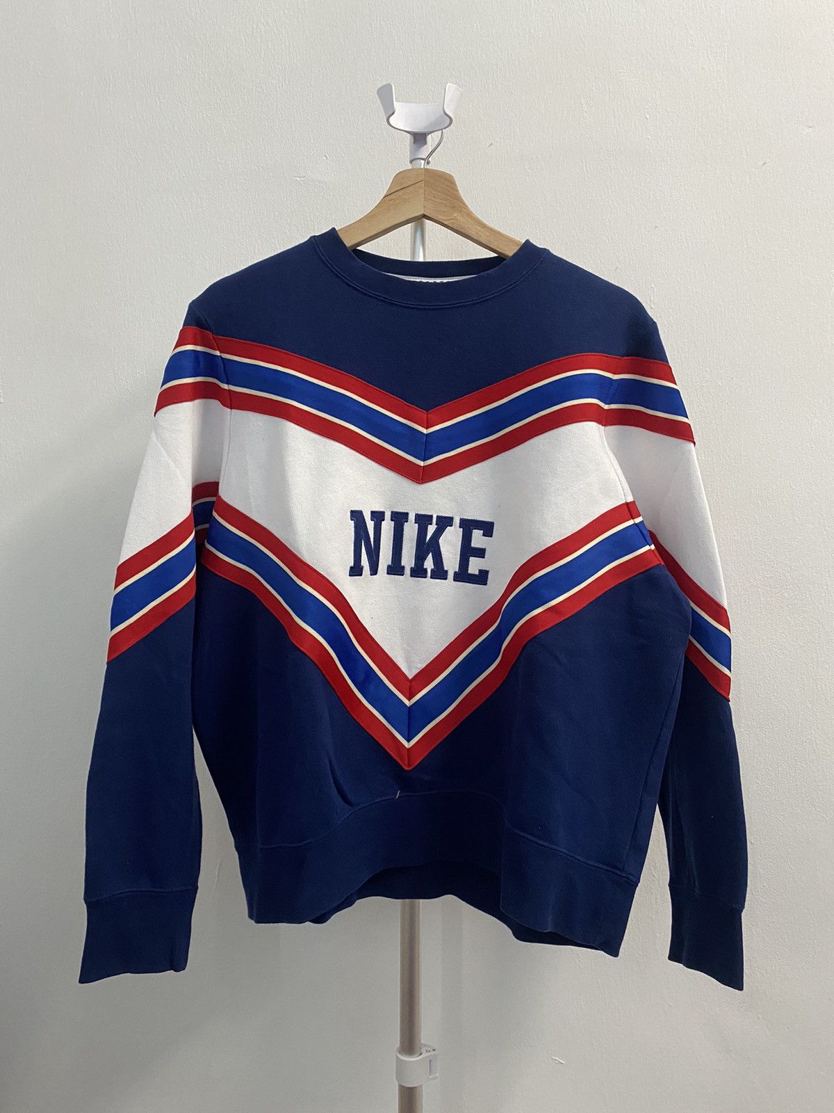 Vintage Nike Red White And Blue Nike Sweater Vintage Nike