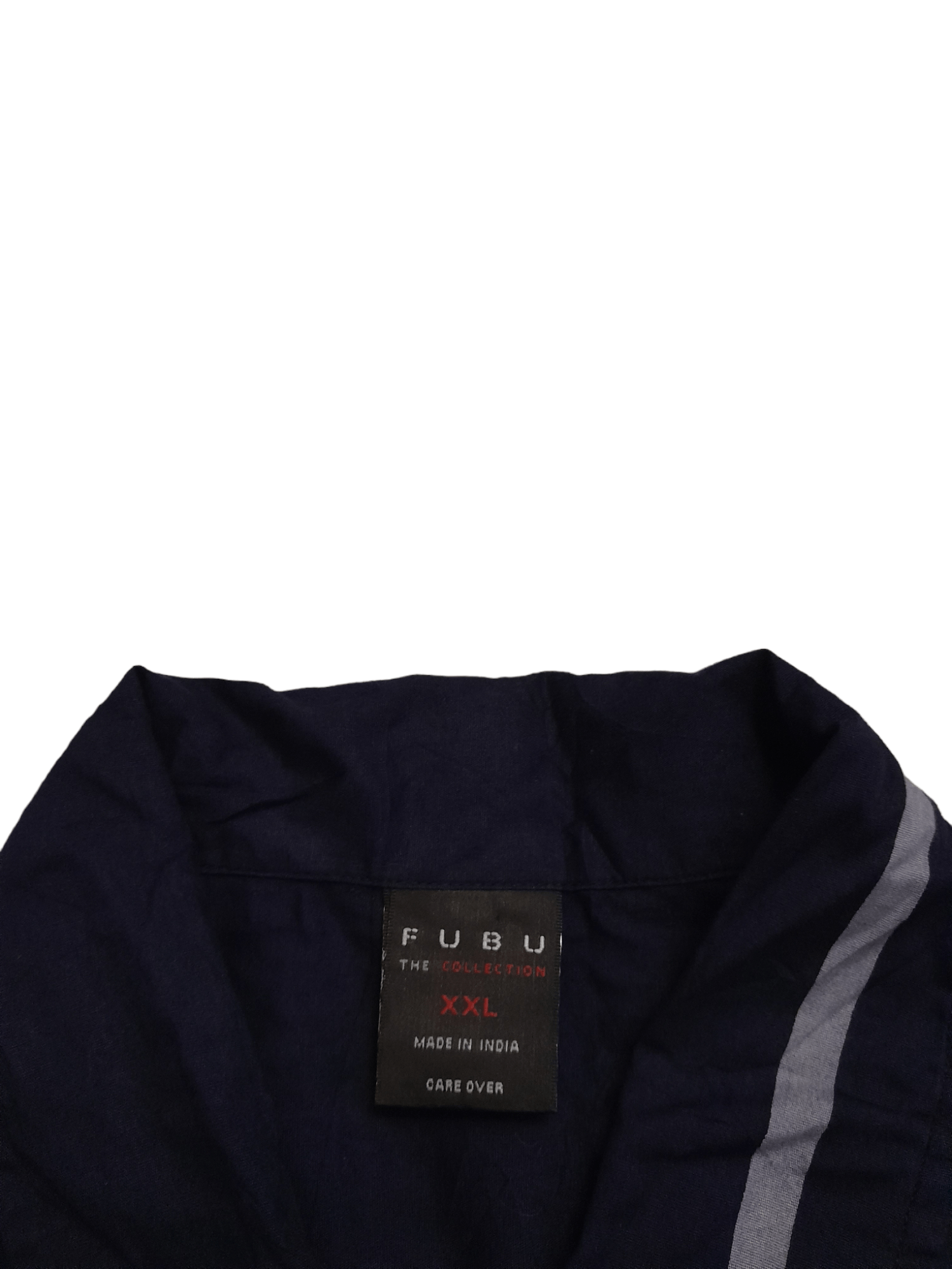 Fubu Fubu Collection Oversized Big Logo Shirt Button (E774) Size US XXL / EU 58 / 5 - 6 Thumbnail