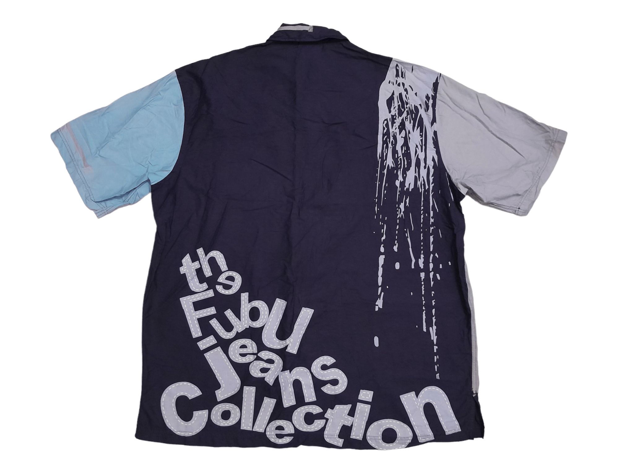 Fubu Fubu Collection Oversized Big Logo Shirt Button (E774) Size US XXL / EU 58 / 5 - 1 Thumbnail