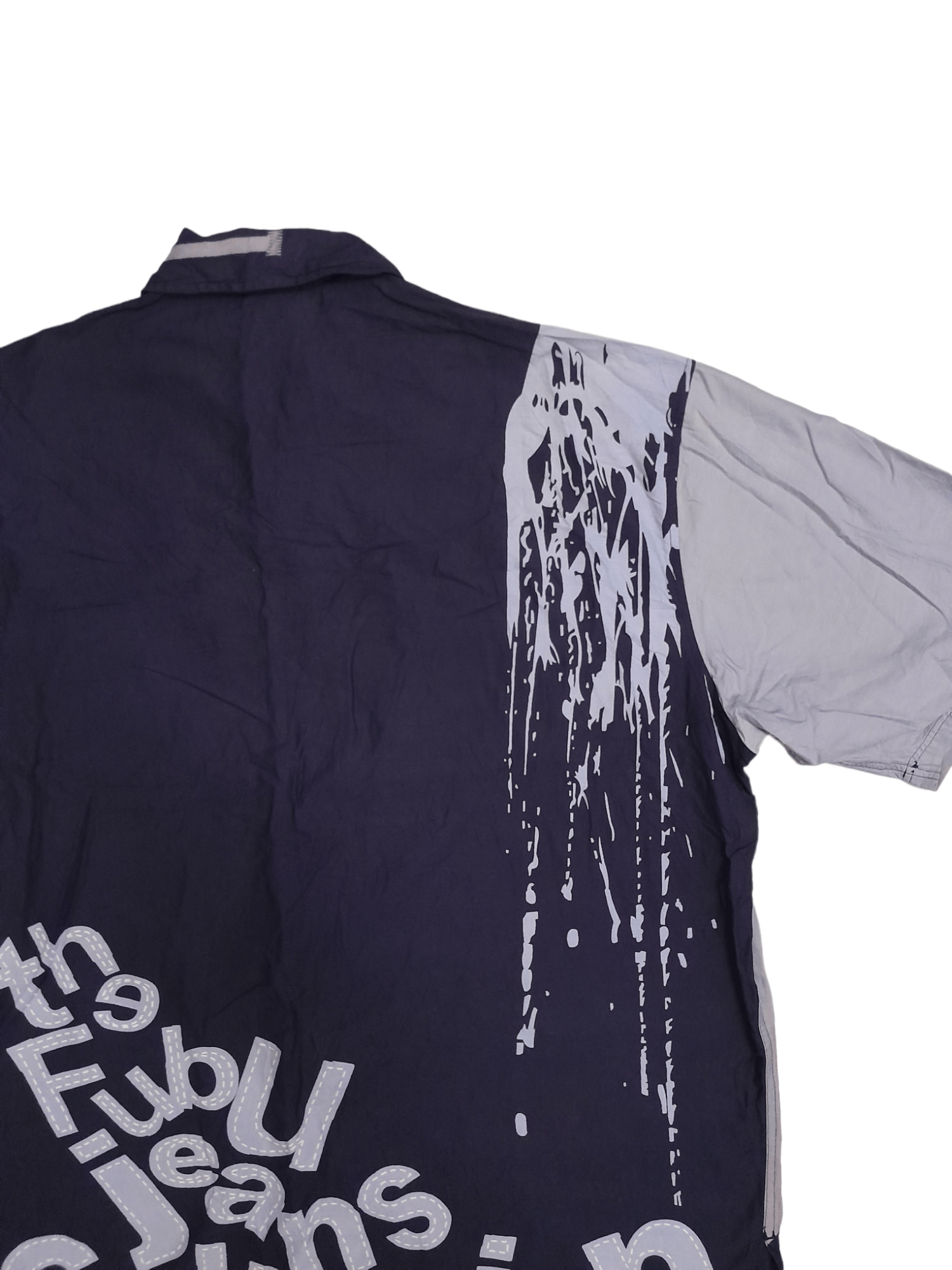 Fubu Fubu Collection Oversized Big Logo Shirt Button (E774) Size US XXL / EU 58 / 5 - 2 Thumbnail