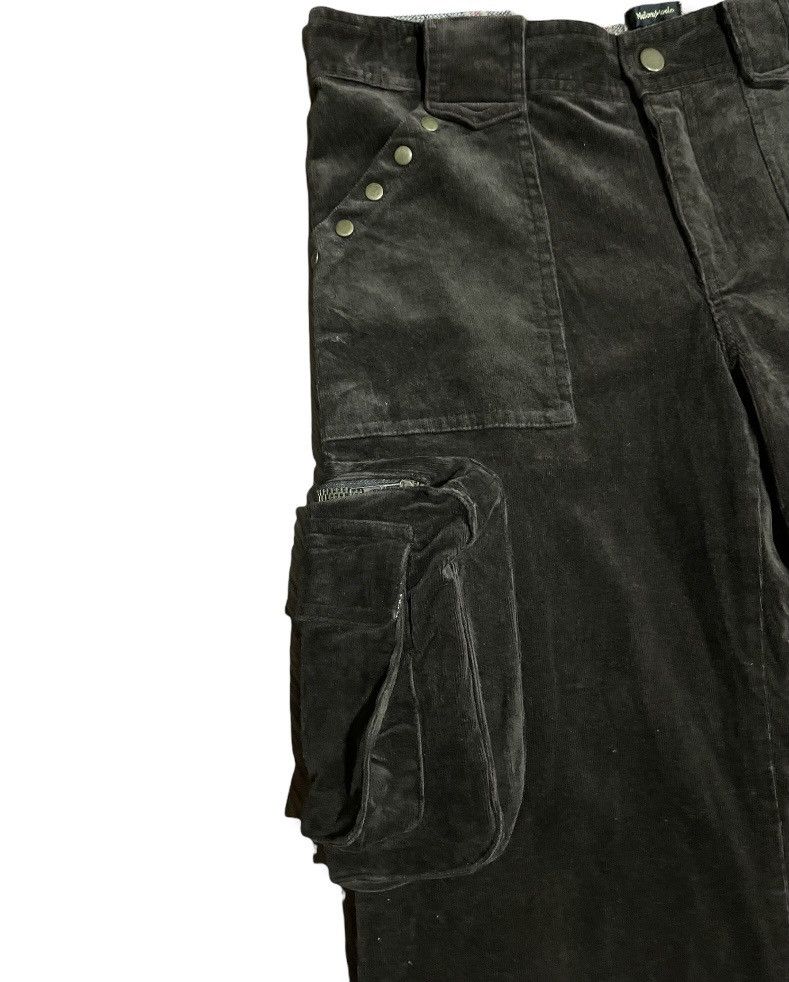 VTG Velvet Modernmode Cargo Wide Leg Studded PocketPants
