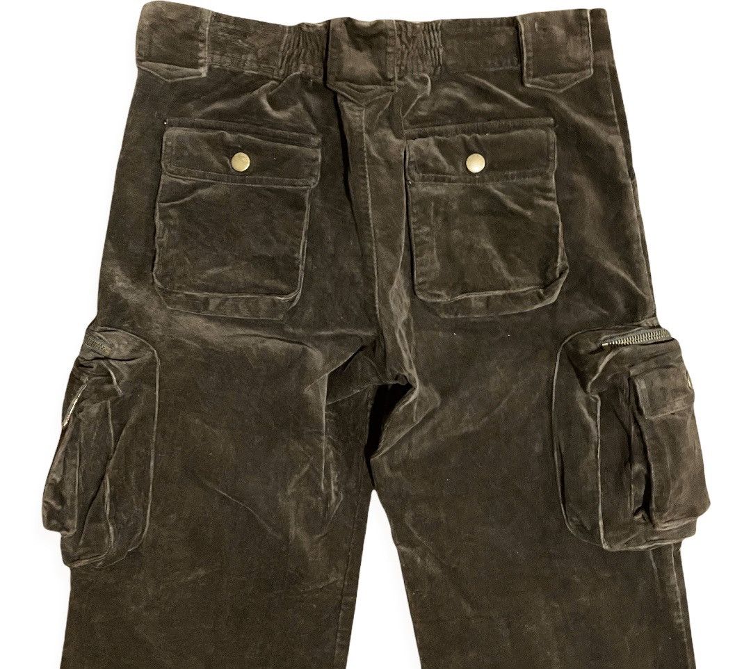 VTG Velvet Modernmode Cargo Wide Leg Studded PocketPants