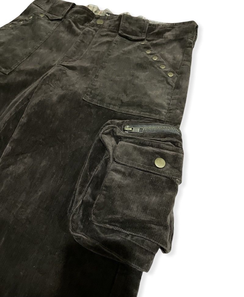 VTG Velvet Modernmode Cargo Wide Leg Studded PocketPants