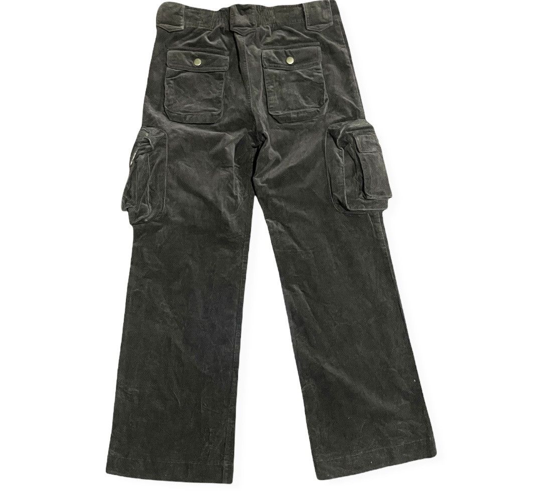 VTG Velvet Modernmode Cargo Wide Leg Studded PocketPants