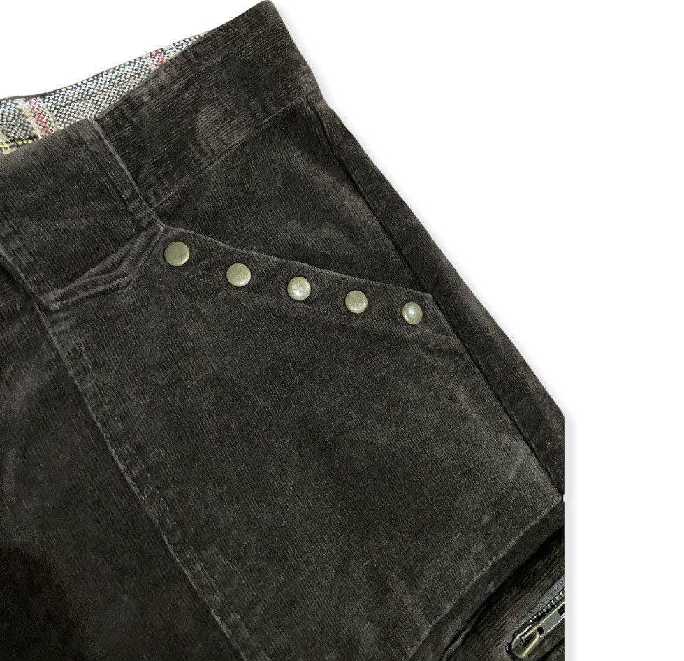 VTG Velvet Modernmode Cargo Wide Leg Studded PocketPants