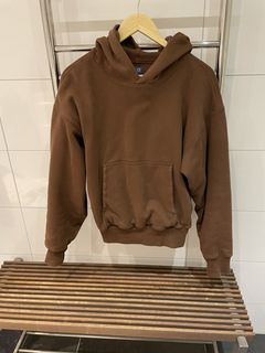 Brown yeezy clearance hoodie