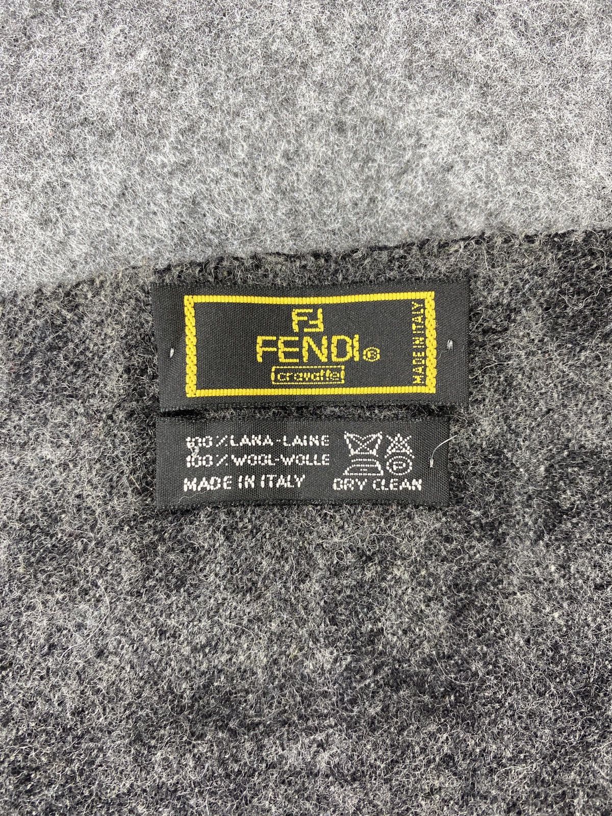 Fendi FENDI MONOGRAM Scarf/Muffler -T036 Size ONE SIZE - 5 Thumbnail