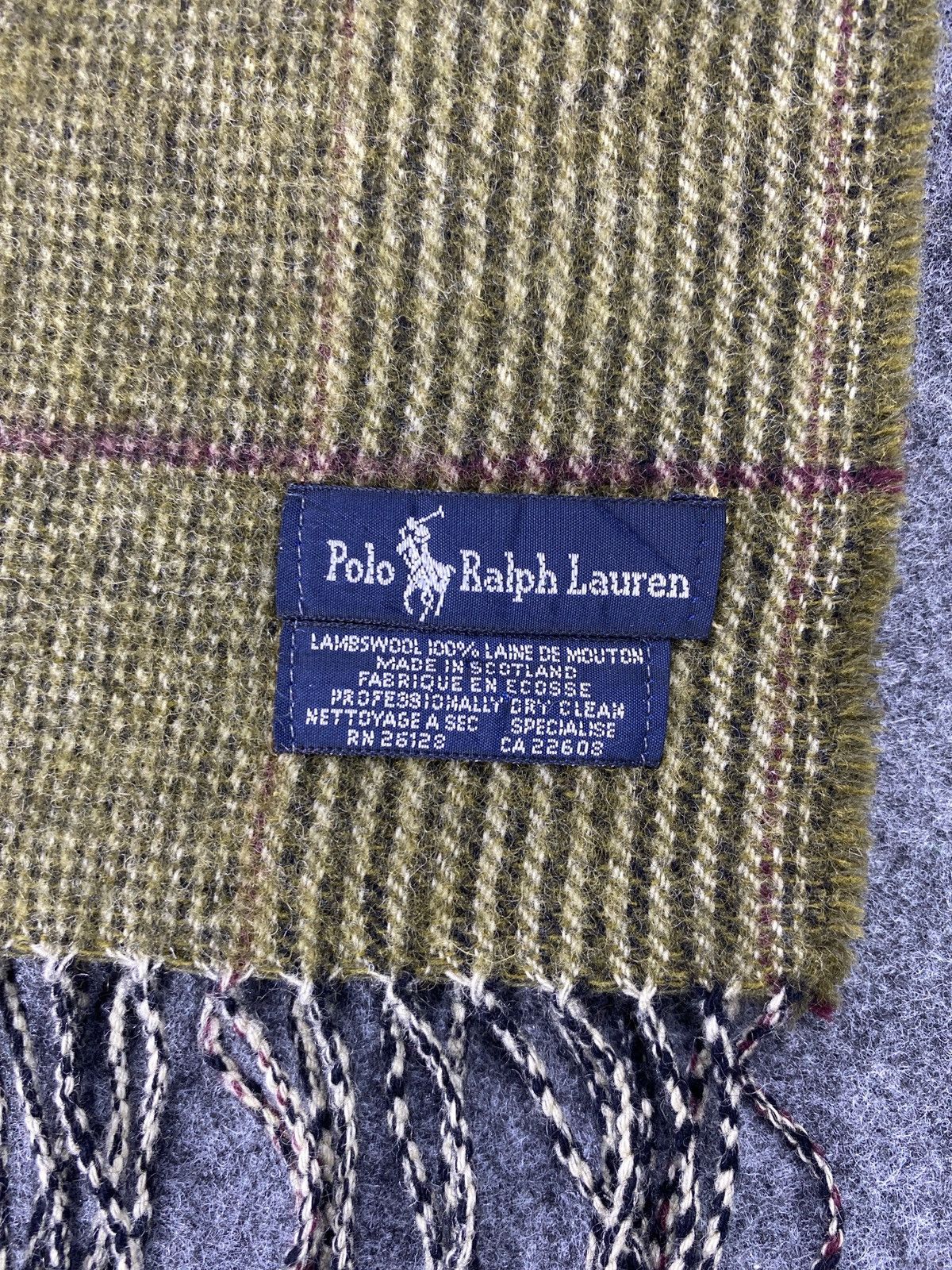 Polo Ralph Lauren Polo Ralph Lauren Scarf / Muffler / Neckwear -T039 Size ONE SIZE - 5 Thumbnail