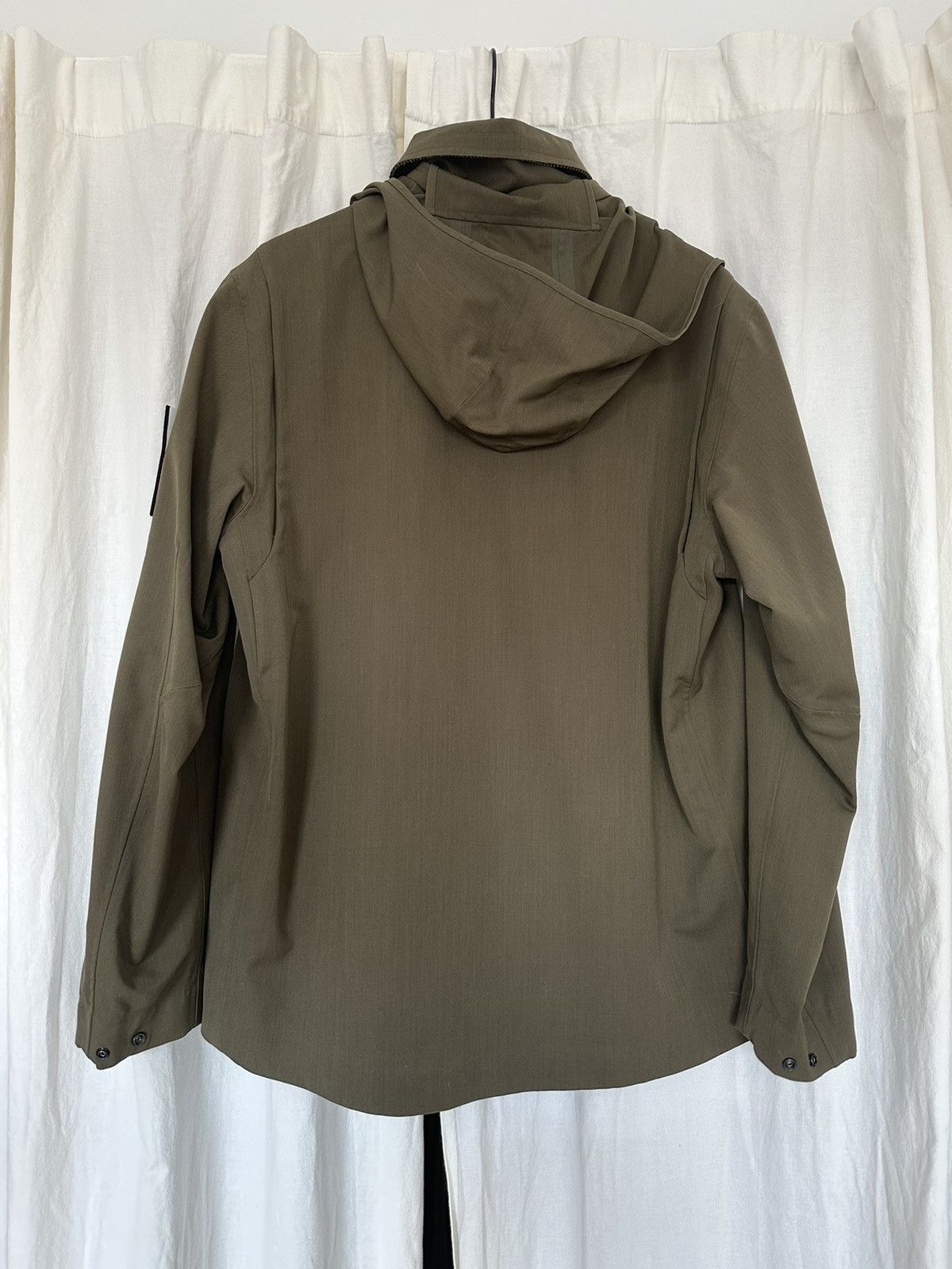 Stone Island Water Repellent Wool Ghost Piece Rain Jacket Size US XL / EU 56 / 4 - 2 Thumbnail
