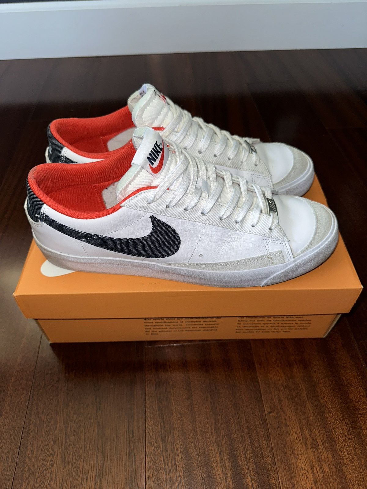 Nike Nike Blazer Low ‘77 Vintage USA Denim Size US 10.5 / EU 43-44 - 2 Thumbnail