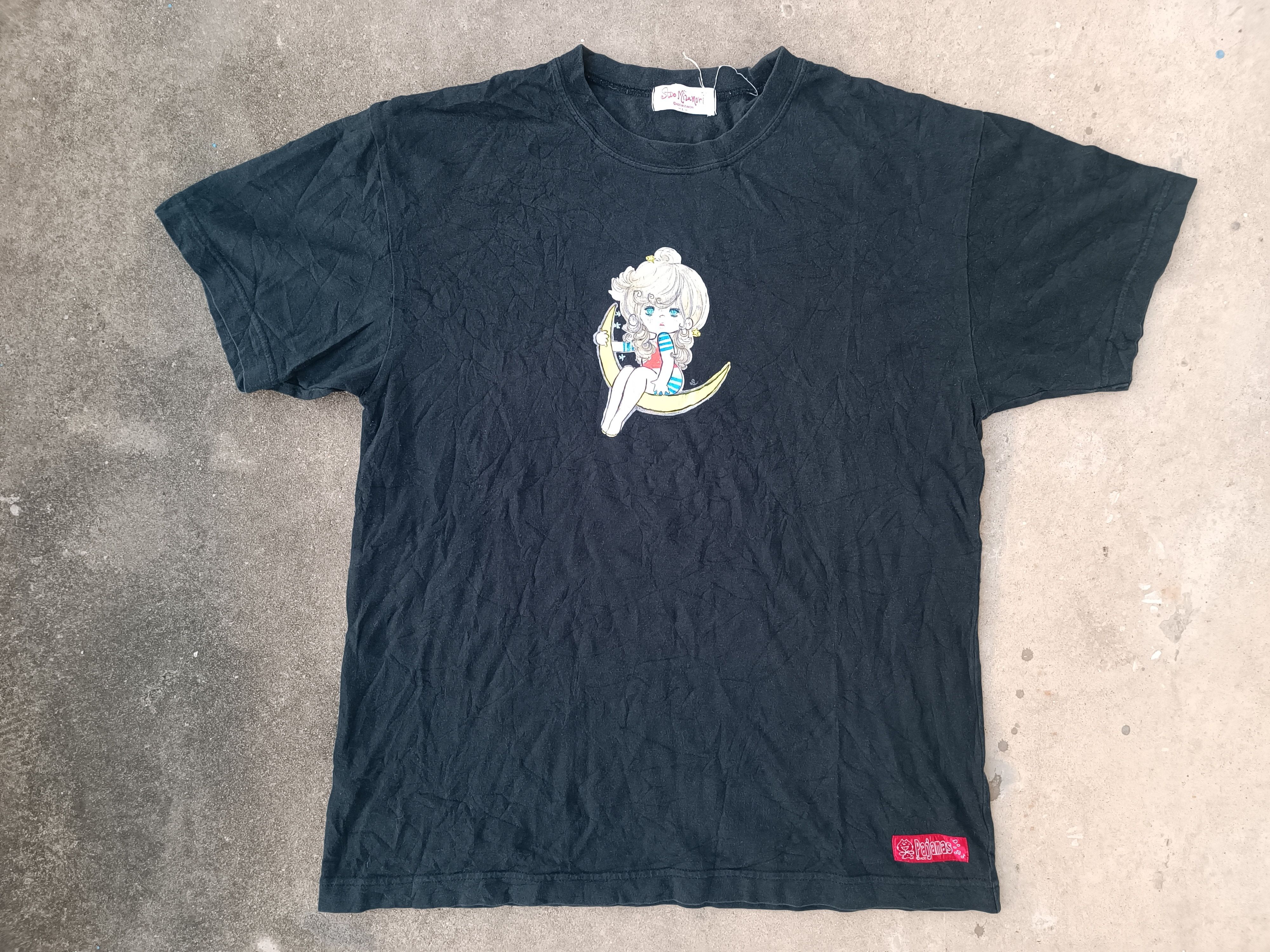 Anime × Cartoon Network × Japanese Brand Ado Mizumori Vintage Tee Size US M / EU 48-50 / 2 - 1 Thumbnail