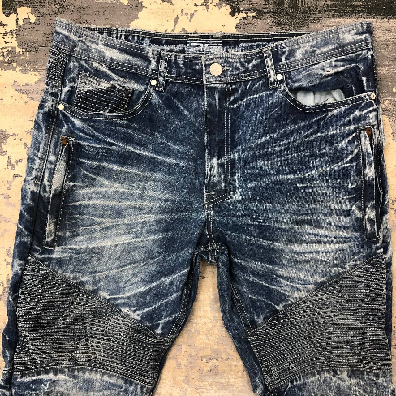 Jordan Craig P460 JORDAN CRAIG LEGACY EDITION SLIMFIT MOTORCYCLE JEANS Size US 39 - 3 Thumbnail