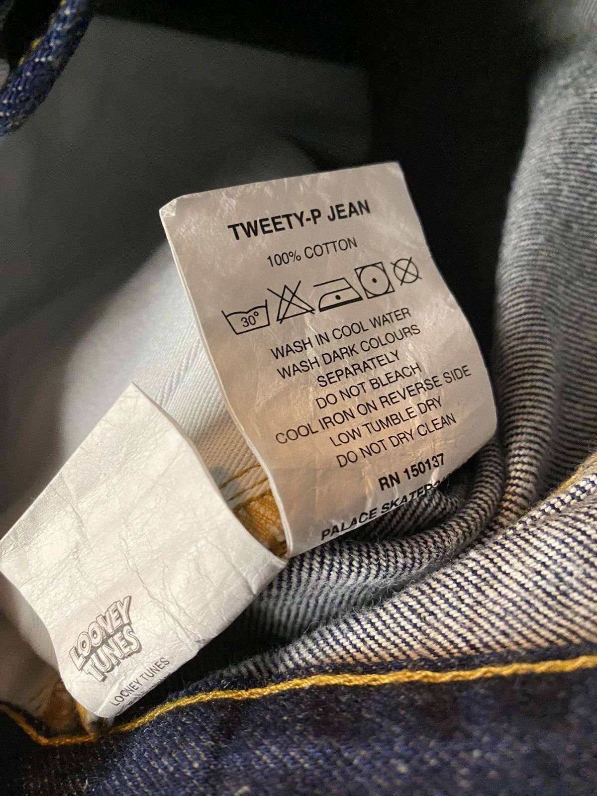 Palace Palace Tweety P Jean Size Large 34” Size US 34 / EU 50 - 10 Thumbnail