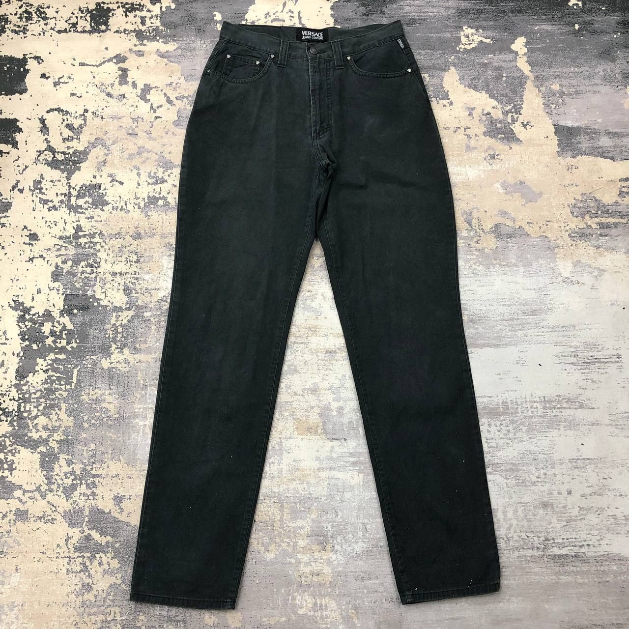 Versace Jeans Couture P454 VERSACE JEAN COUTURE HIGH WAIST SKINNY JEANS Size 29" - 1 Thumbnail