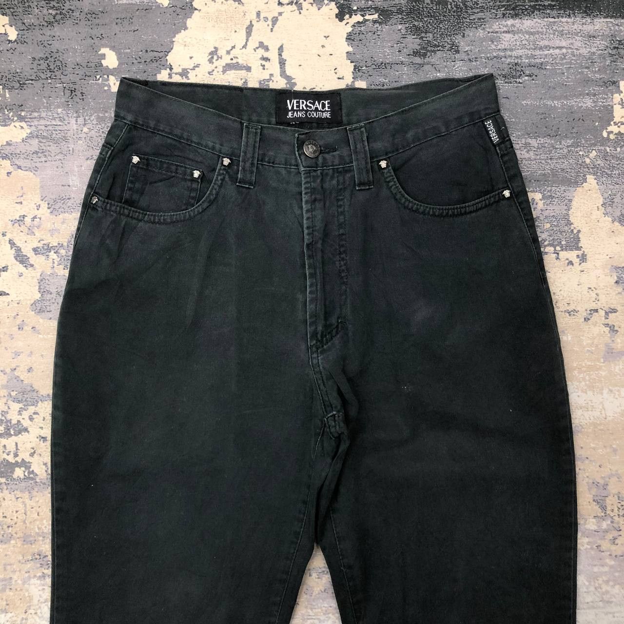 Versace Jeans Couture P454 VERSACE JEAN COUTURE HIGH WAIST SKINNY JEANS Size 29" - 3 Thumbnail