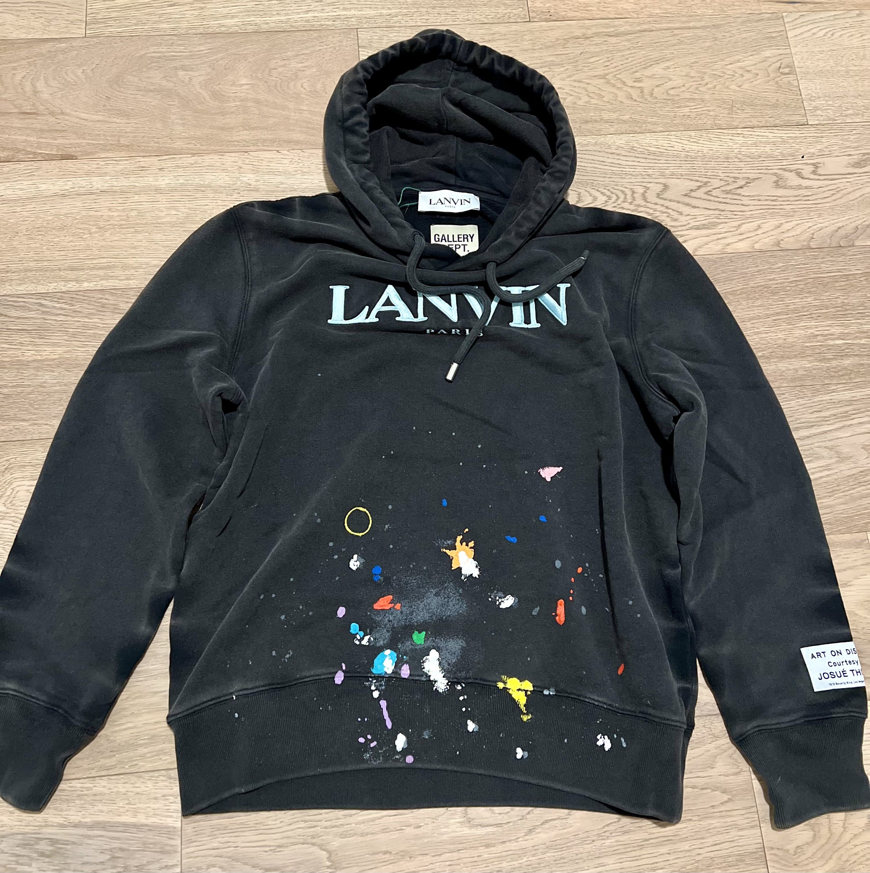 Hoodie Lanvin x Gallery Dept. Verde main image 0