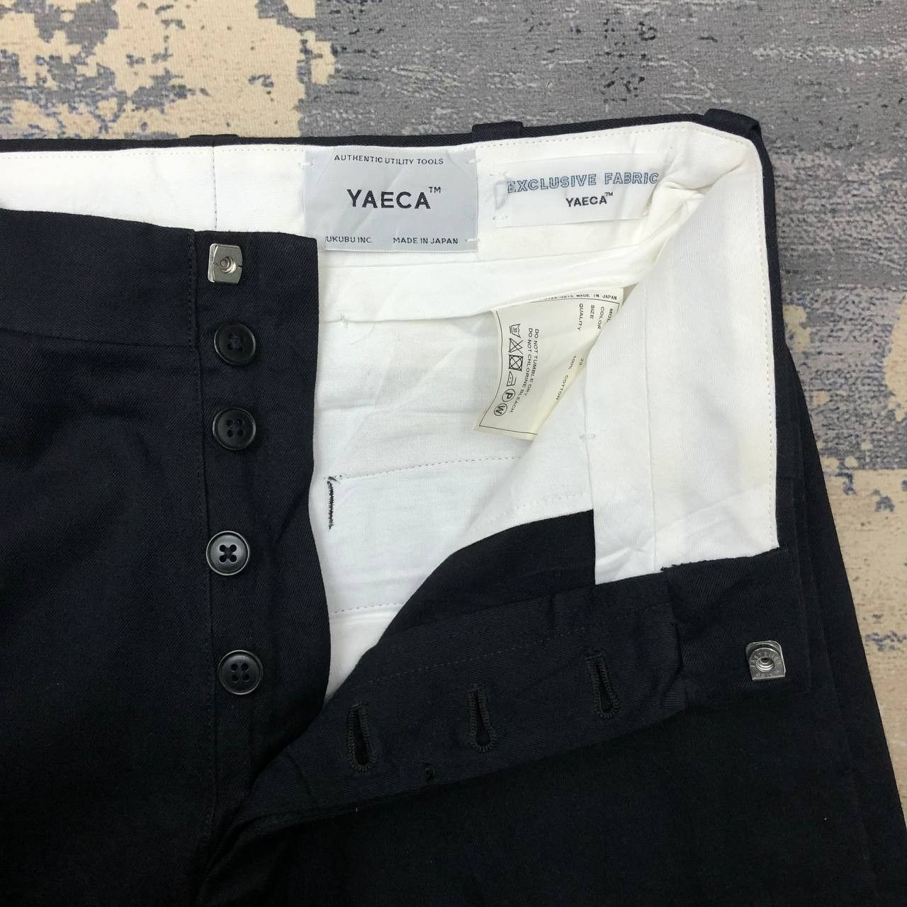 Japanese Brand × YAECA P451 JAPAN MADE YAECA SKINNY PANTS Size US 28 / EU 44 - 1 Thumbnail