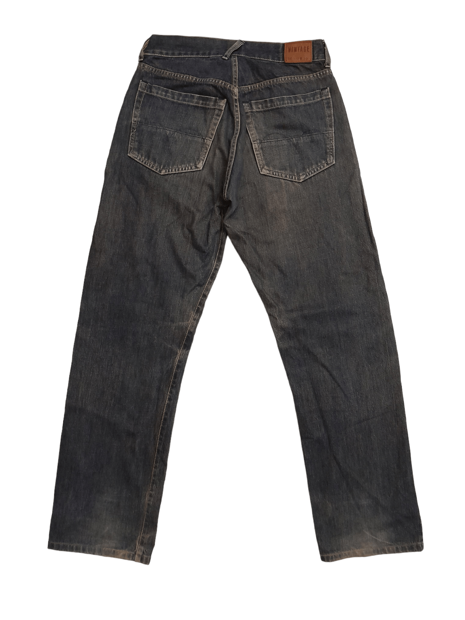Designer × Japanese Brand Bon Marlen Designer Japan Selvedge Rusty Denim (E768) Size US 26 / EU 42 - 1 Thumbnail