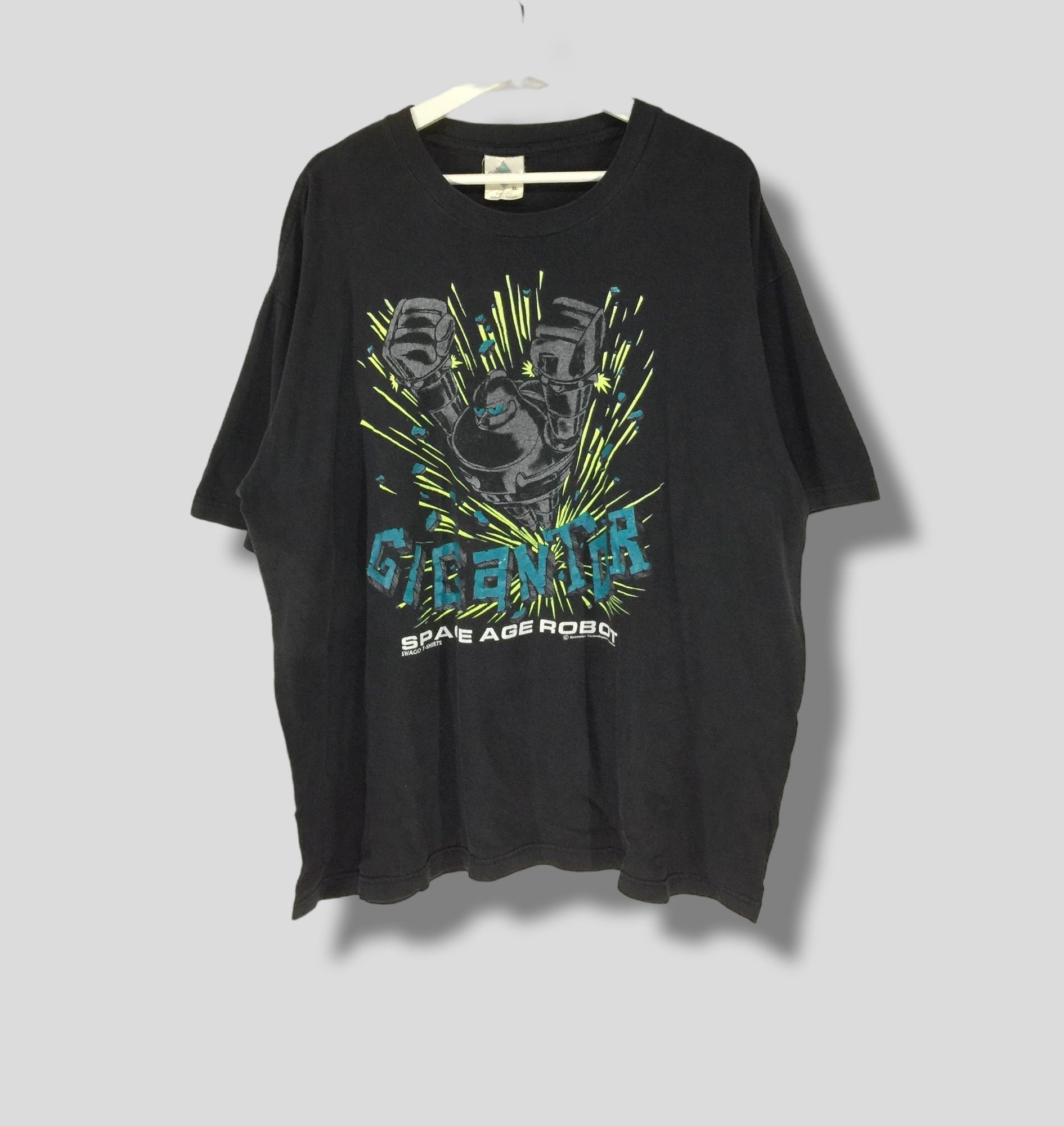 Vintage 90s Gigantor space age robot tshirt