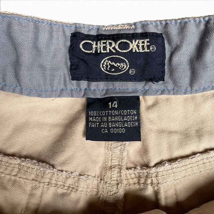 Vintage Cherokee Khaki Cargo Womens Shorts Grailed