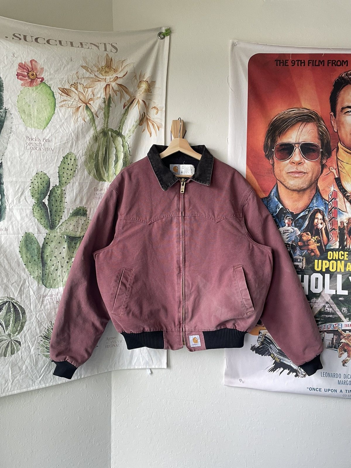 image of Carhartt Santa Fe Jacket Jq2036 Redwood Carhartt Jacket, Men's (Size XL)