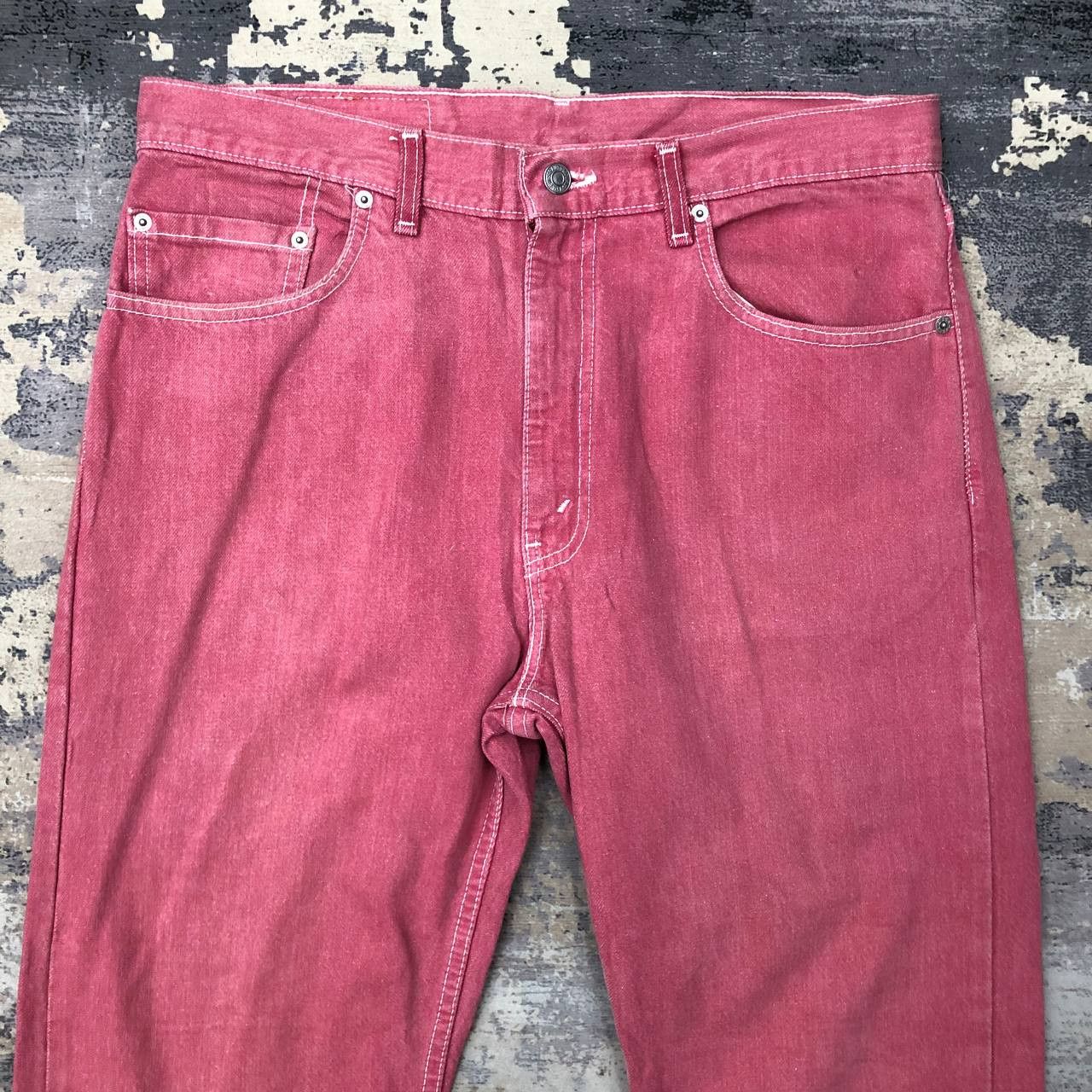 Levi's P441 VTG MADE IN USA LEVI'S 505 REGULAR FIT DENIM Size US 35 - 3 Thumbnail
