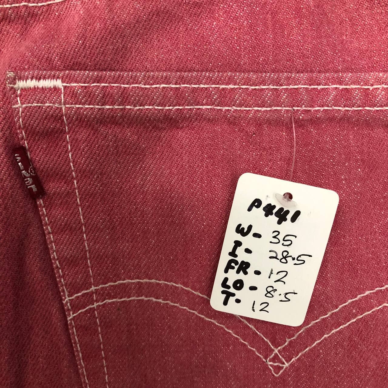 Levi's P441 VTG MADE IN USA LEVI'S 505 REGULAR FIT DENIM Size US 35 - 11 Thumbnail