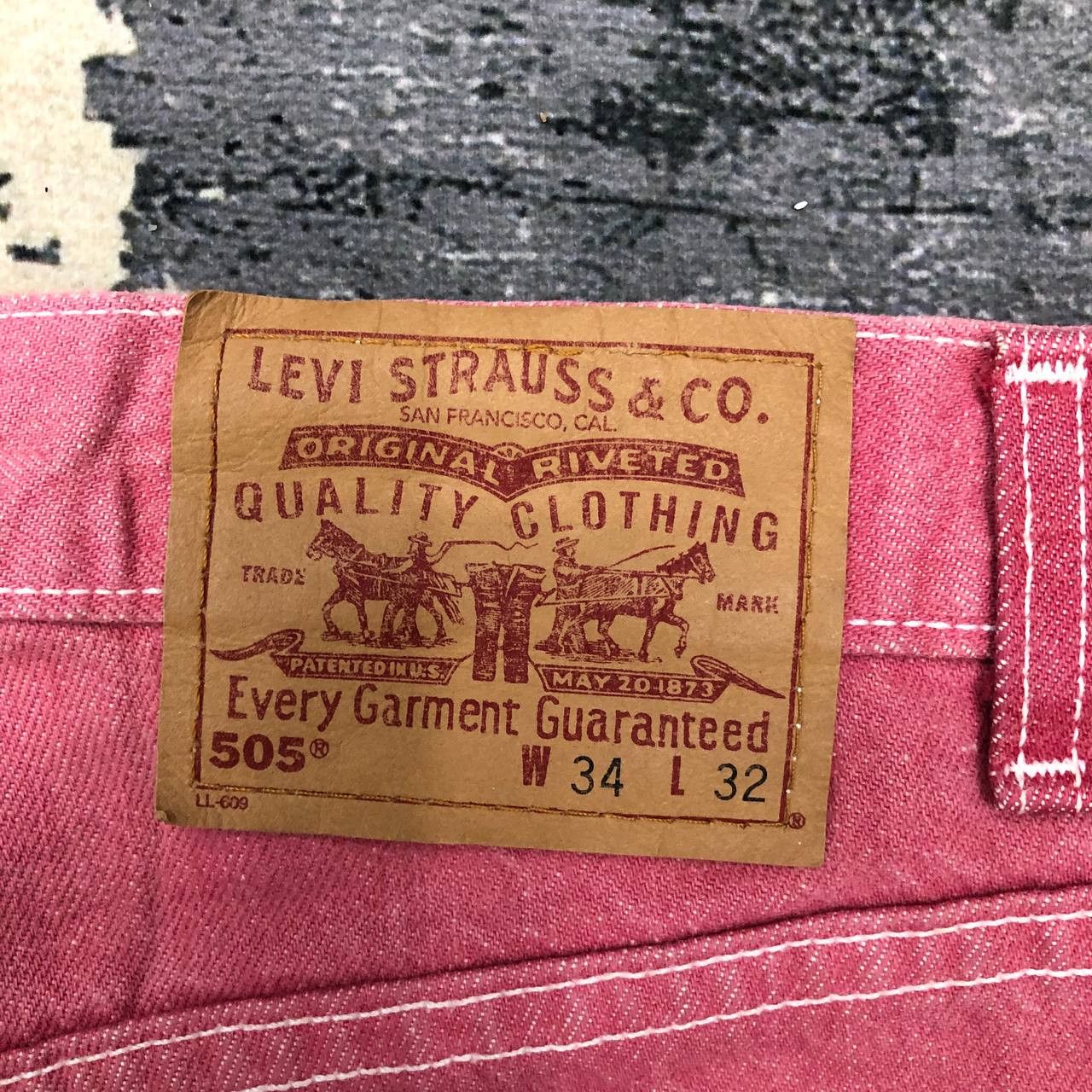 Levi's P441 VTG MADE IN USA LEVI'S 505 REGULAR FIT DENIM Size US 35 - 5 Thumbnail
