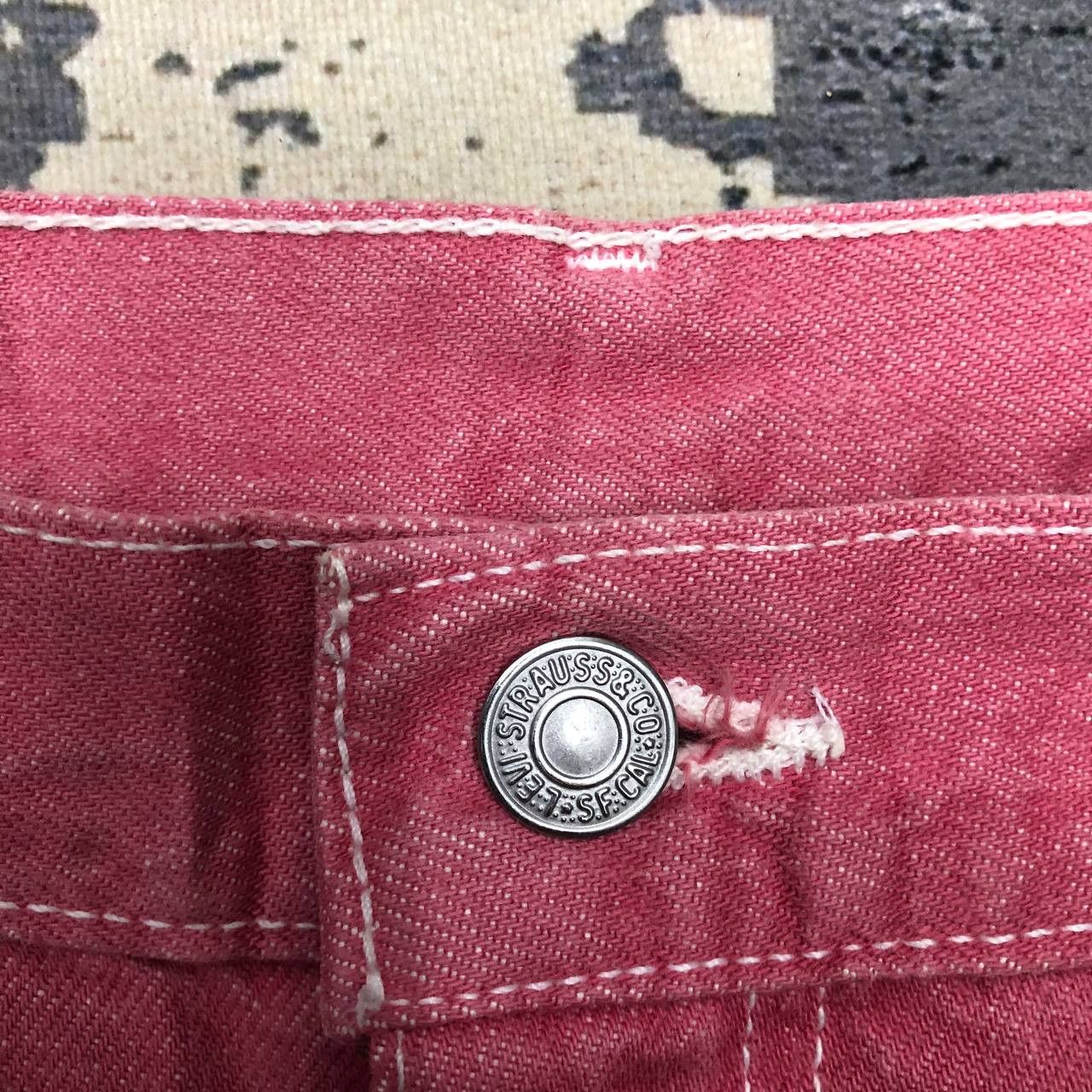 Levi's P441 VTG MADE IN USA LEVI'S 505 REGULAR FIT DENIM Size US 35 - 8 Thumbnail