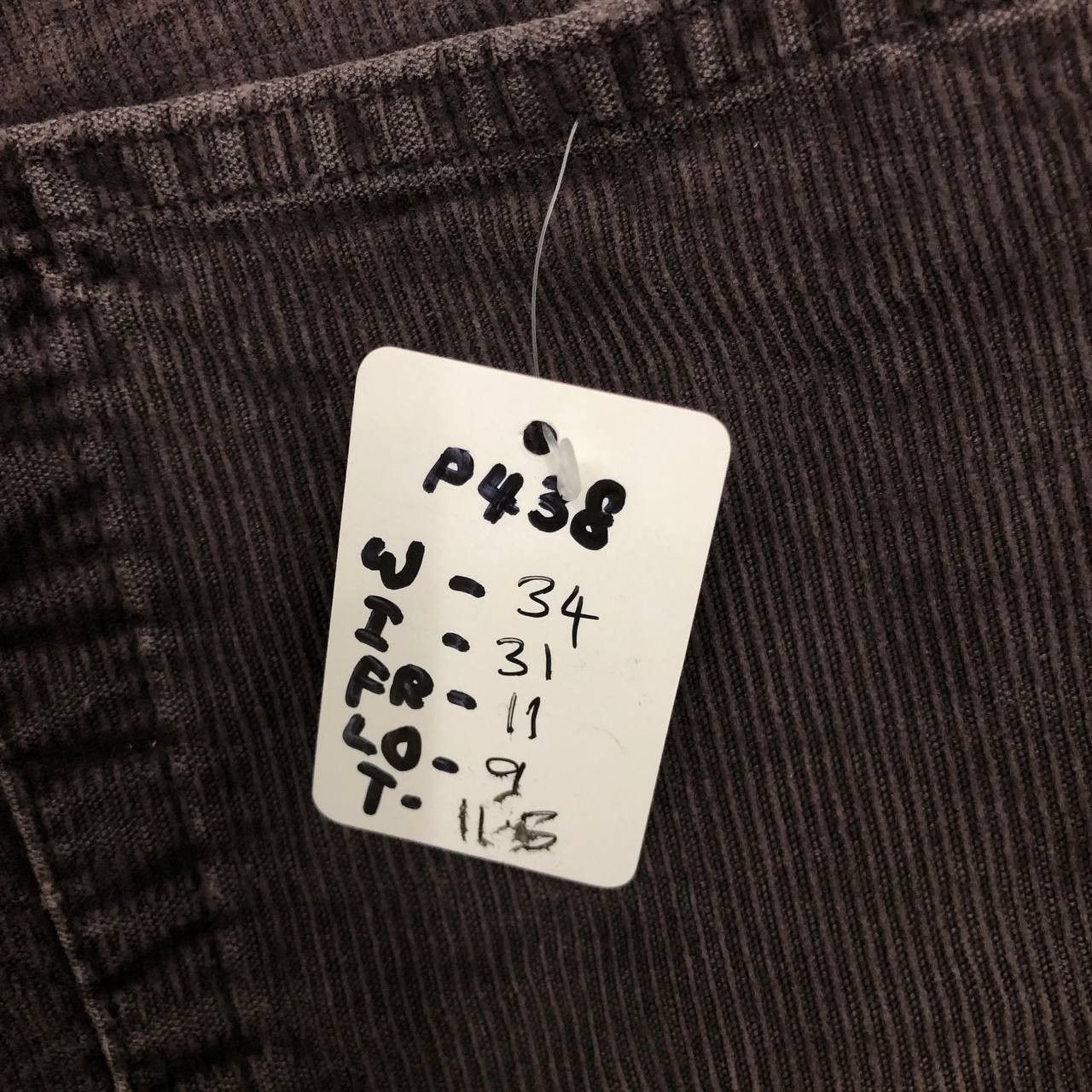 Gap P438 GAP CORDUROY PANTS Size US 34 / EU 50 - 10 Thumbnail