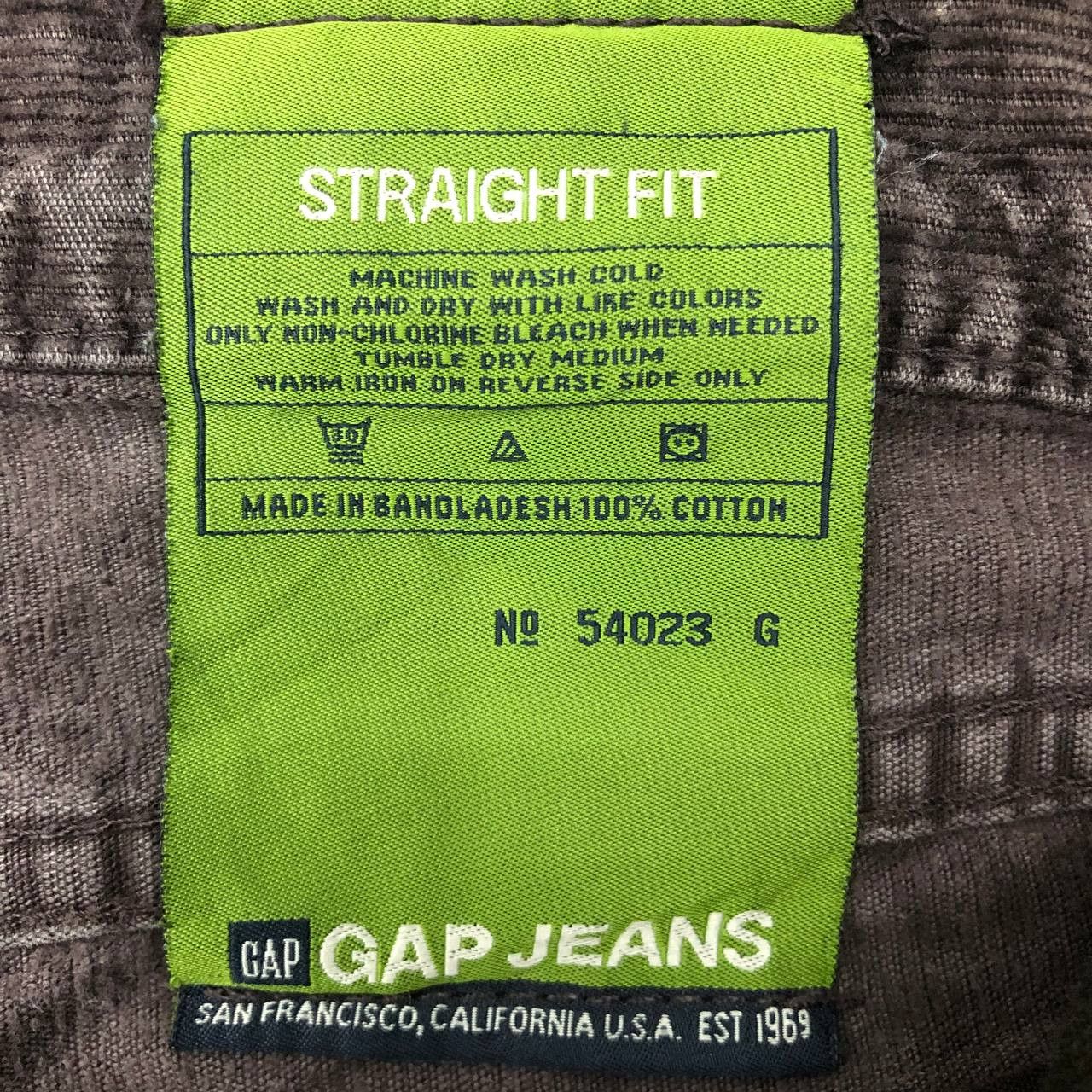 Gap P438 GAP CORDUROY PANTS Size US 34 / EU 50 - 7 Thumbnail