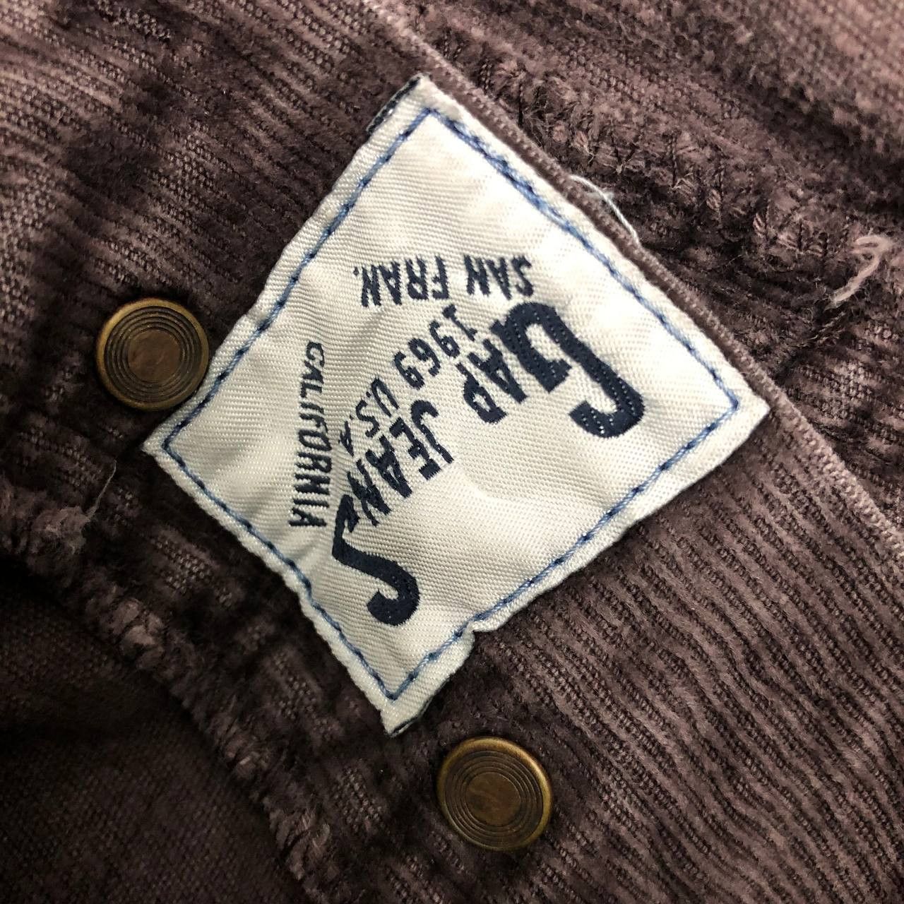 Gap P438 GAP CORDUROY PANTS Size US 34 / EU 50 - 6 Thumbnail