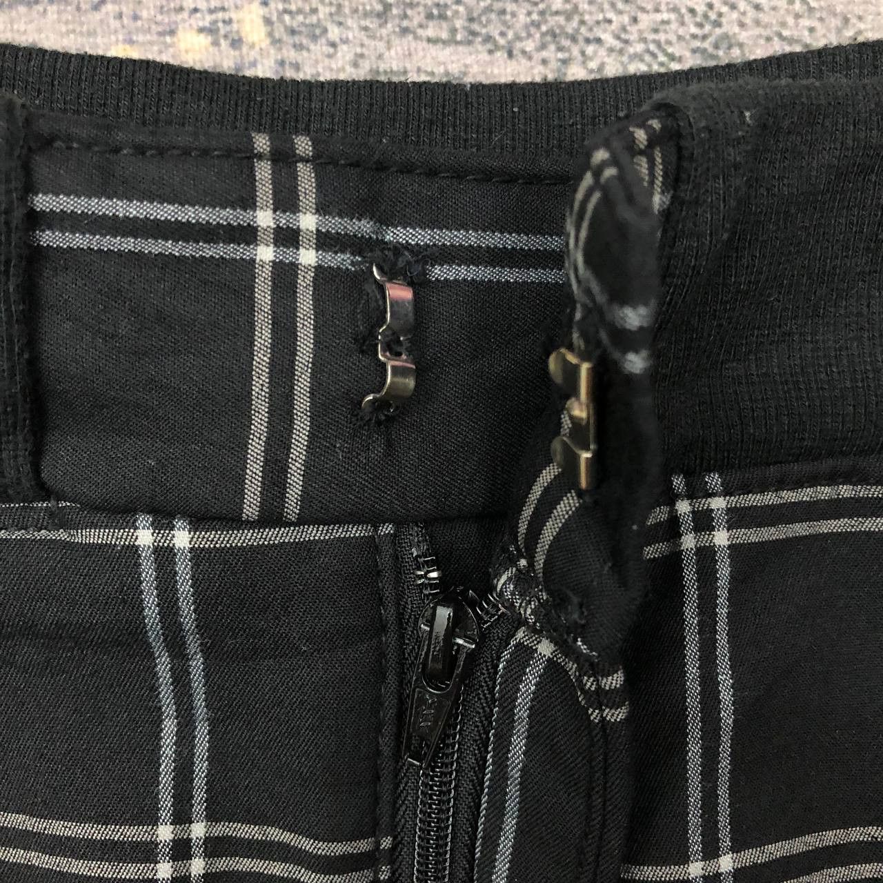 Japanese Brand P436 JAPAN BACK NUMBER SKINNY ANKLE PANTS Size 33" - 5 Thumbnail