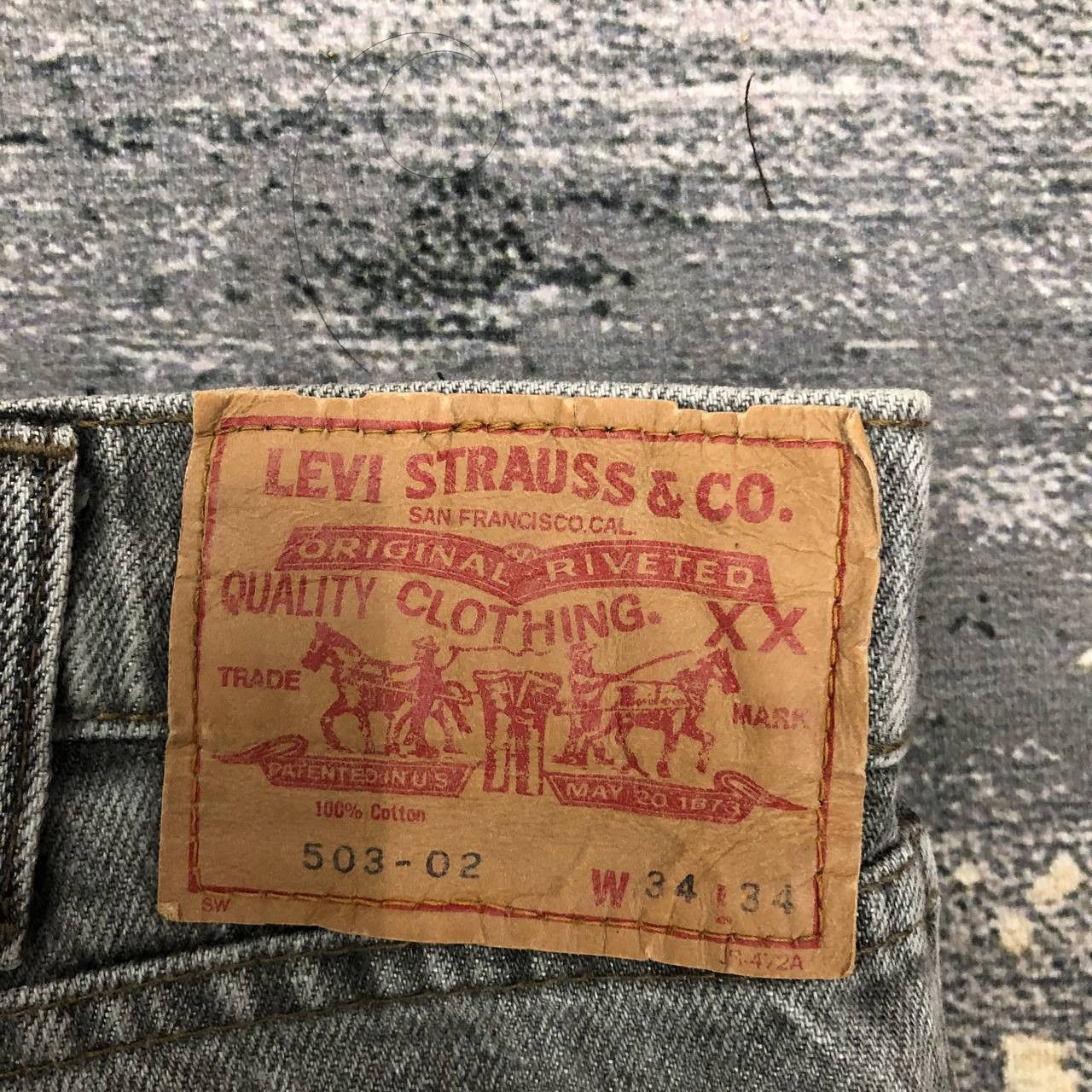 Levi's P433 VTG LEVI'S DENIM JEANS Size US 34 / EU 50 - 5 Thumbnail
