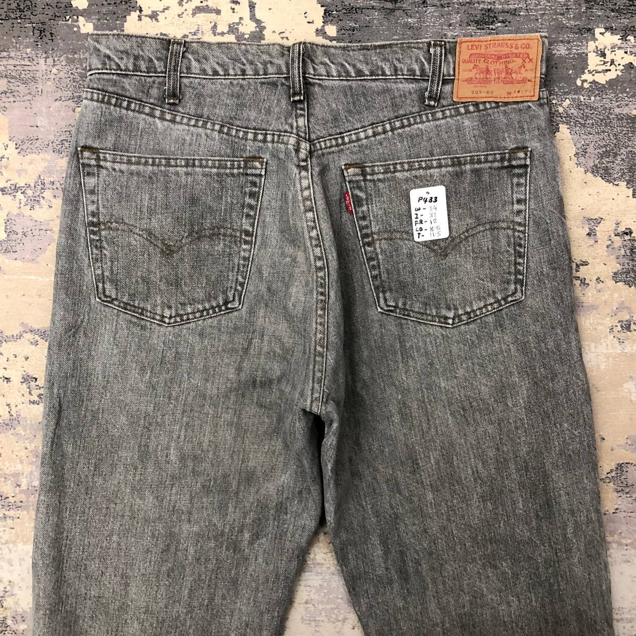 Levi's P433 VTG LEVI'S DENIM JEANS Size US 34 / EU 50 - 4 Thumbnail