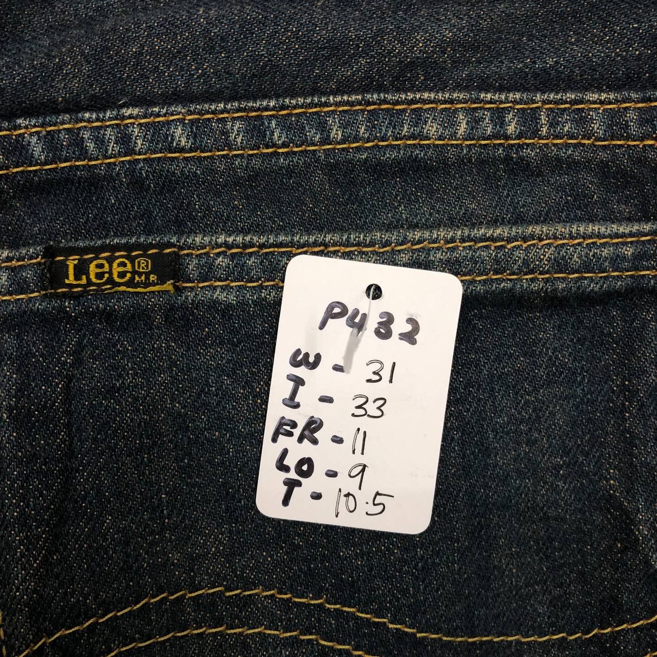 Lee P432 LEE RIDERS SANFORIZED FLARED DENIM Size US 31 - 11 Thumbnail