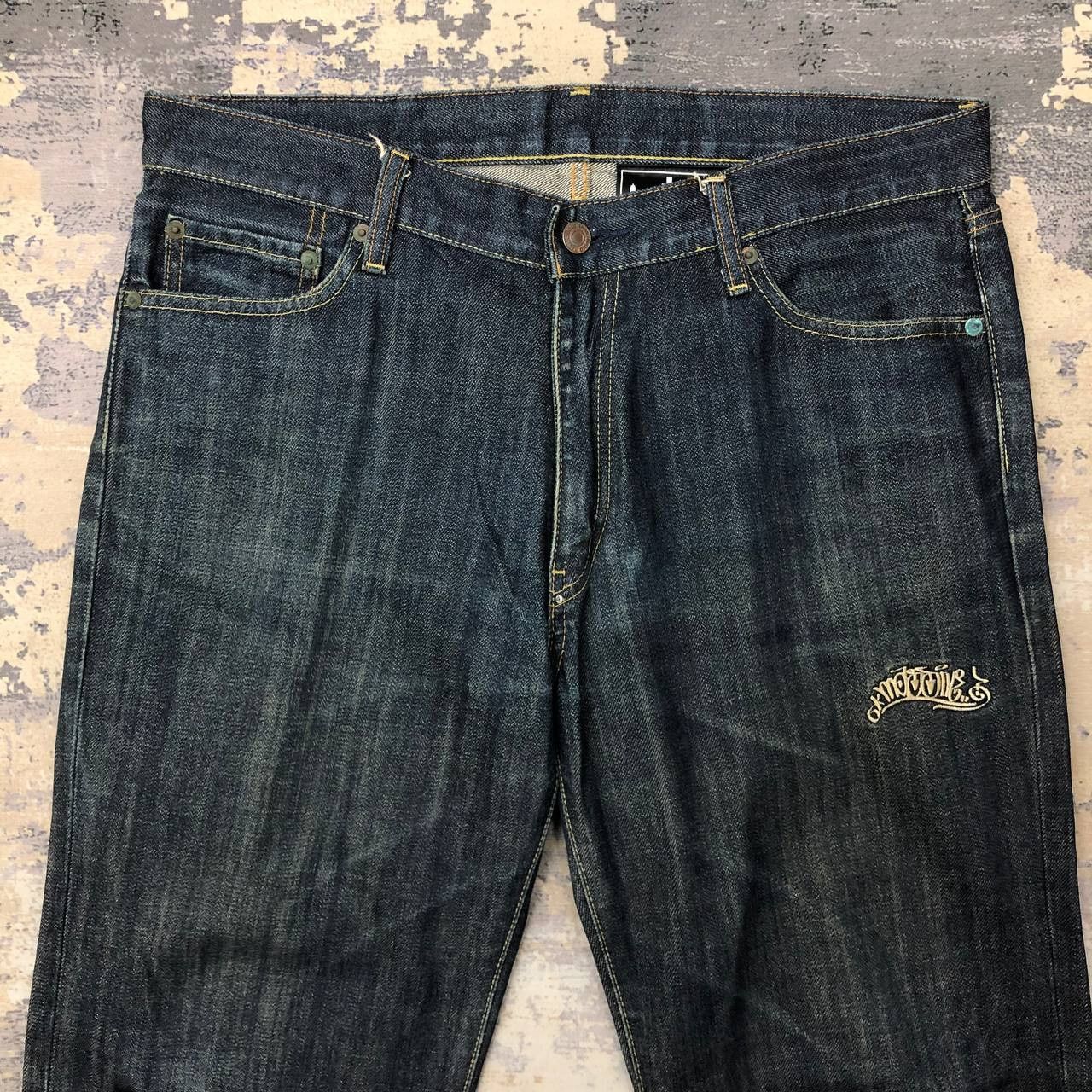 Massive P428 JAPAN MASSIVE DISTRESSED DENIM Size US 36 / EU 52 - 3 Thumbnail