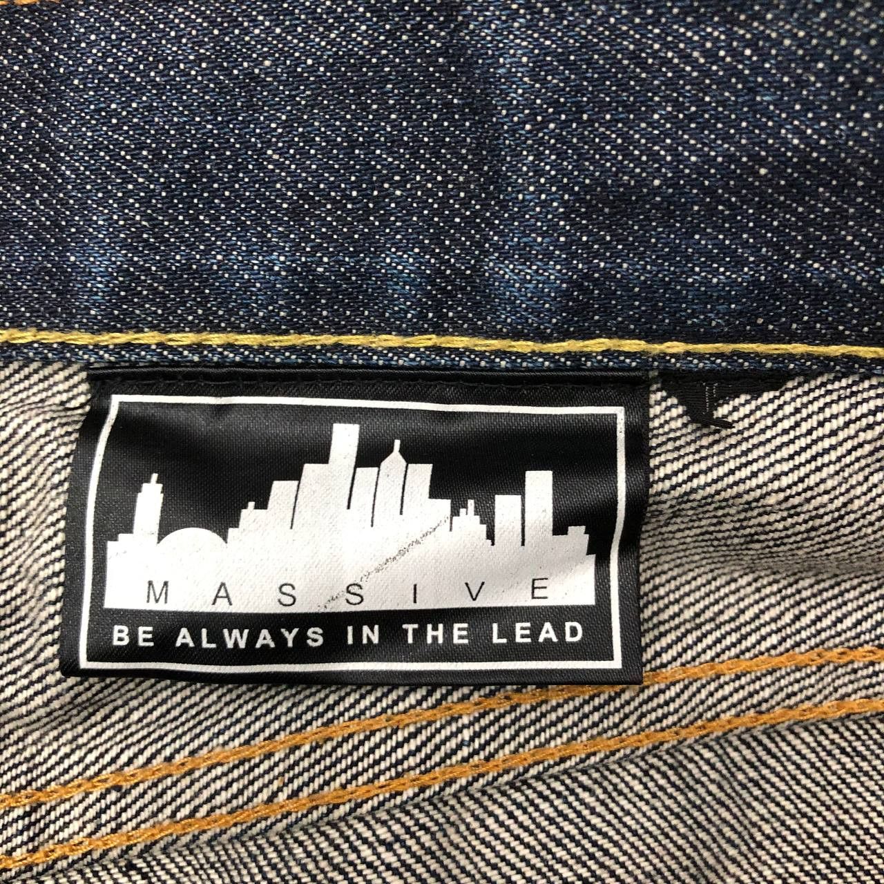 Massive P428 JAPAN MASSIVE DISTRESSED DENIM Size US 36 / EU 52 - 6 Thumbnail