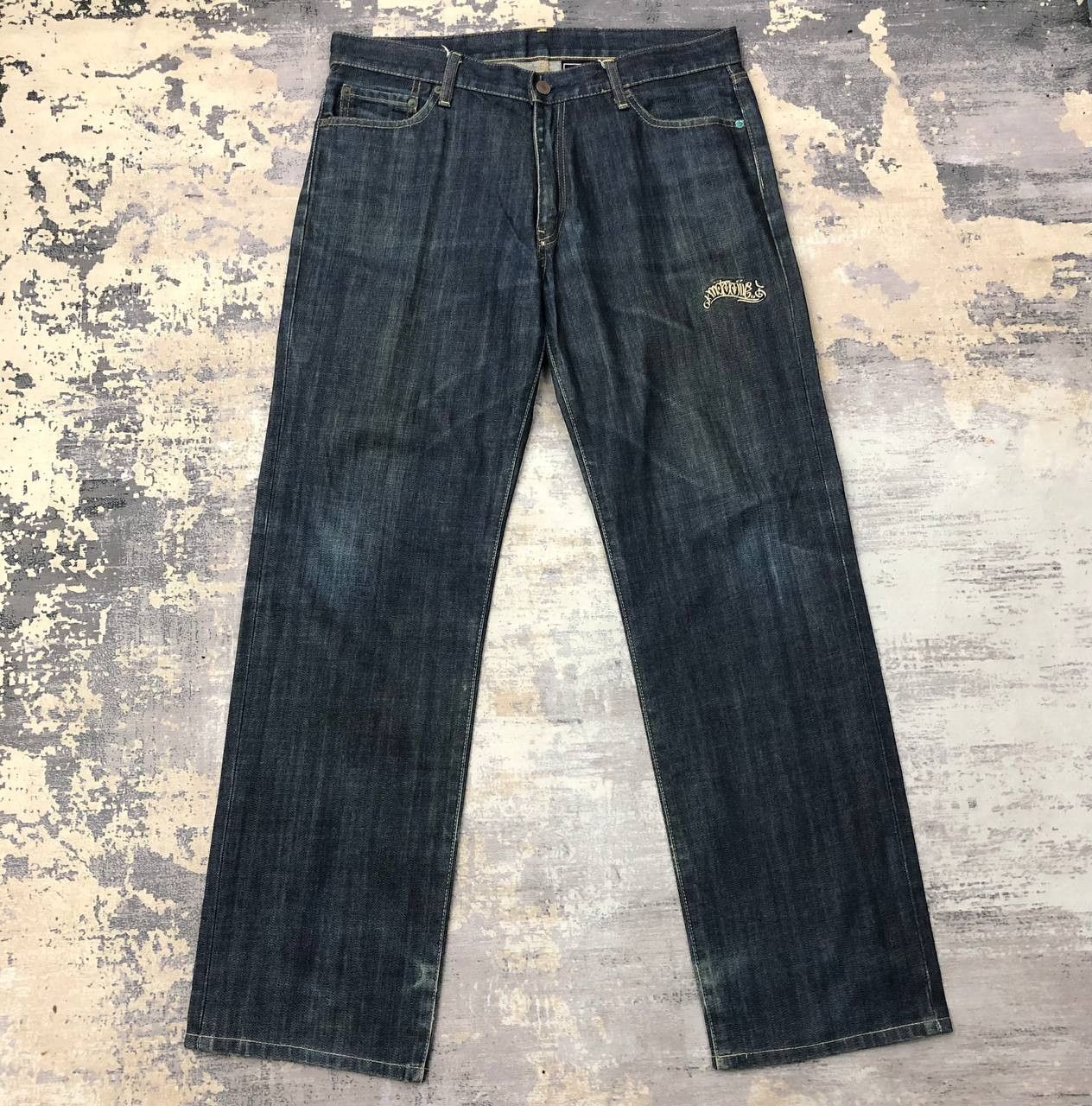 Massive P428 JAPAN MASSIVE DISTRESSED DENIM Size US 36 / EU 52 - 2 Thumbnail