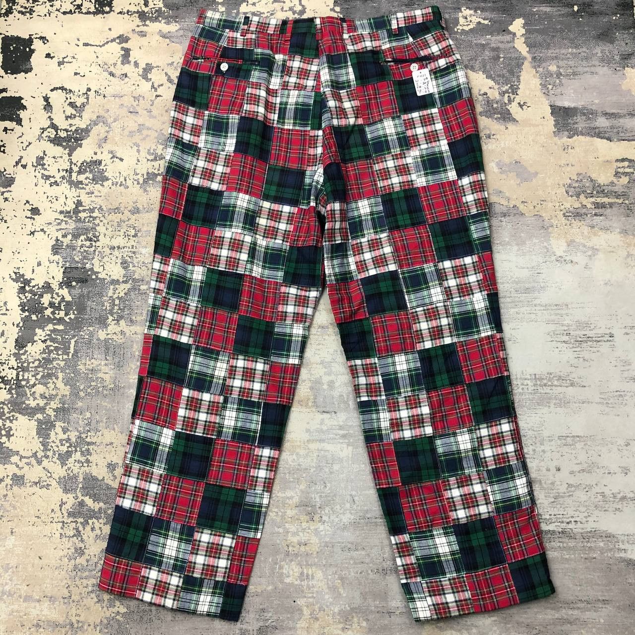 Other P427 VTG USA PATCWORK BIG SIZE PANTS Size US 40 / EU 56 - 2 Thumbnail