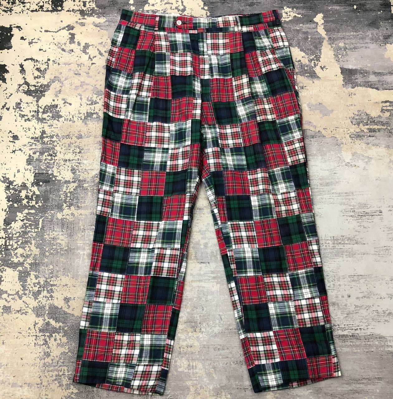 Other P427 VTG USA PATCWORK BIG SIZE PANTS Size US 40 / EU 56 - 1 Thumbnail