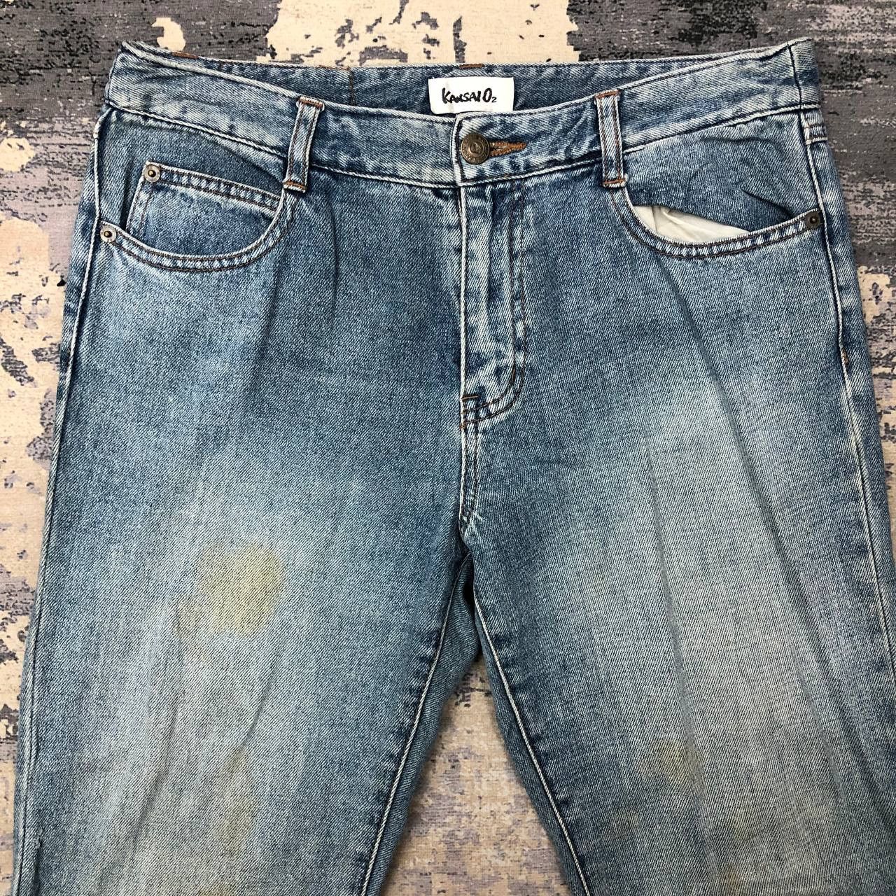 Kansai Yamamoto P402 KANSAI O2 FLARED JAPAN DENIM Size US 31 - 3 Thumbnail