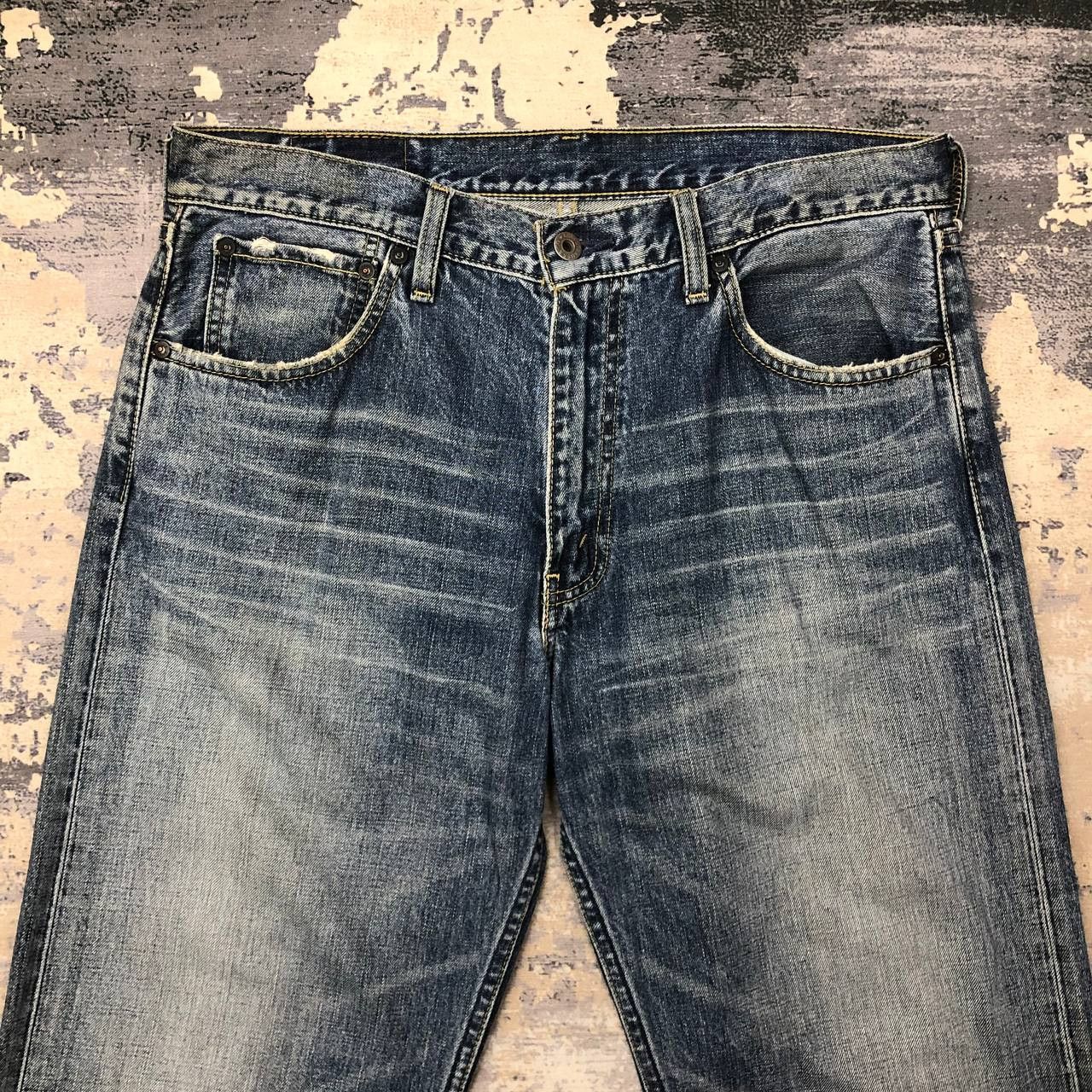 Levi's P412 VTG LEVI'S RIPPED JEANS Size US 34 / EU 50 - 3 Thumbnail