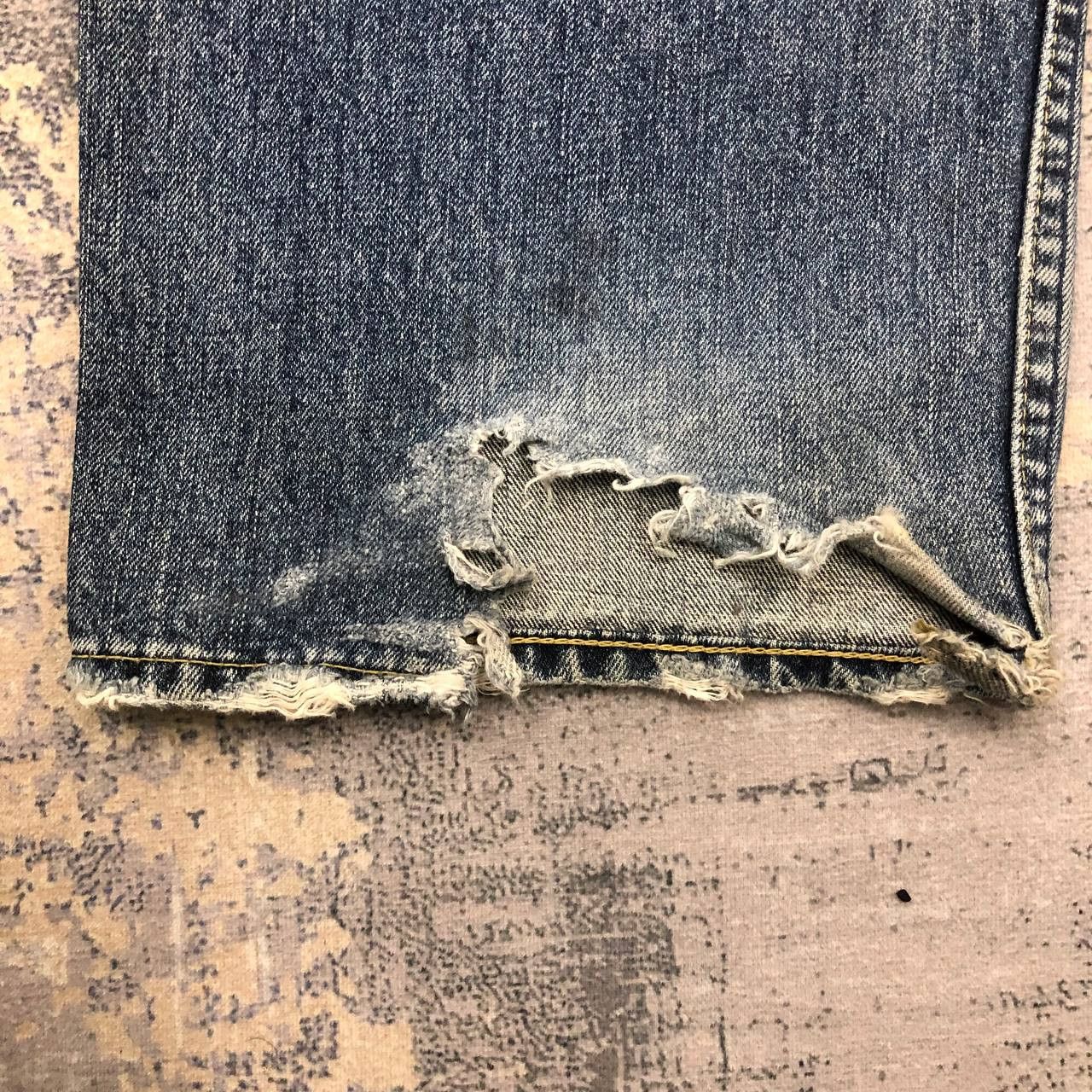 Levi's P412 VTG LEVI'S RIPPED JEANS Size US 34 / EU 50 - 8 Thumbnail